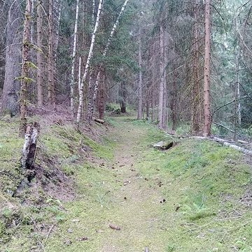 Ancienne piste de bobsleigh