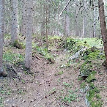 Ancienne piste de bobsleigh