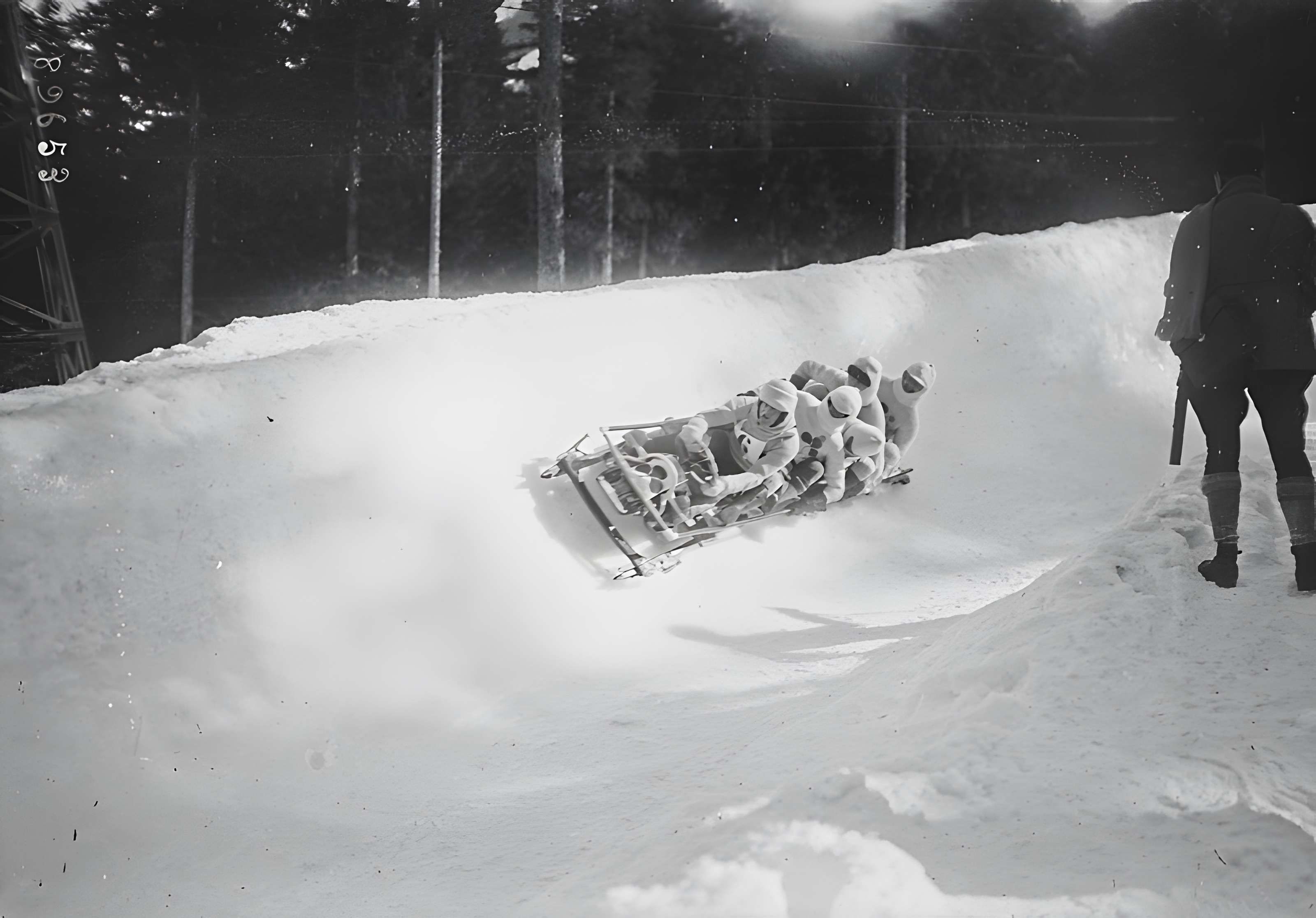 Ancienne piste de bobsleigh