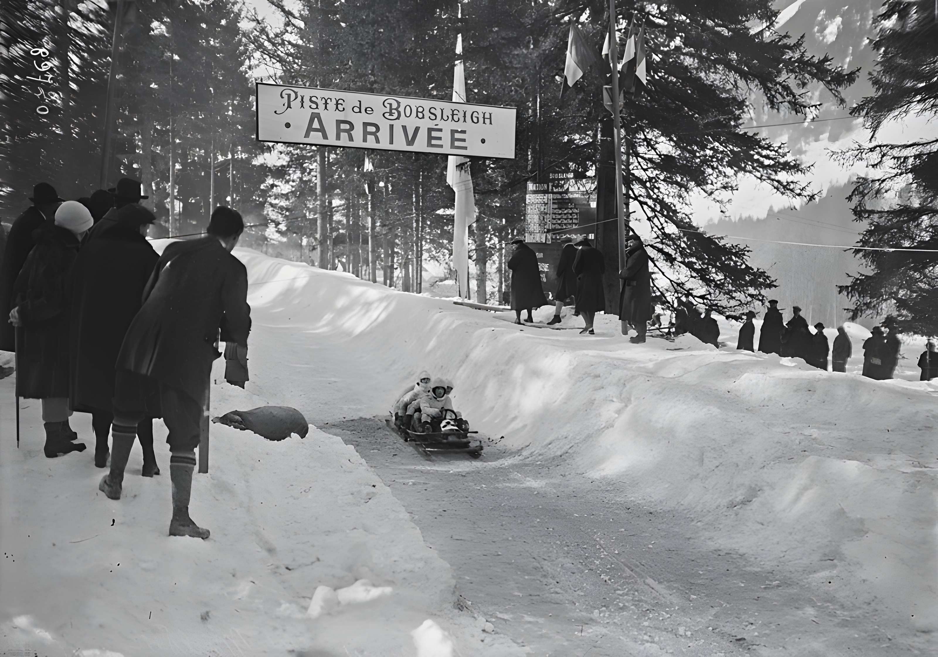 Ancienne piste de bobsleigh