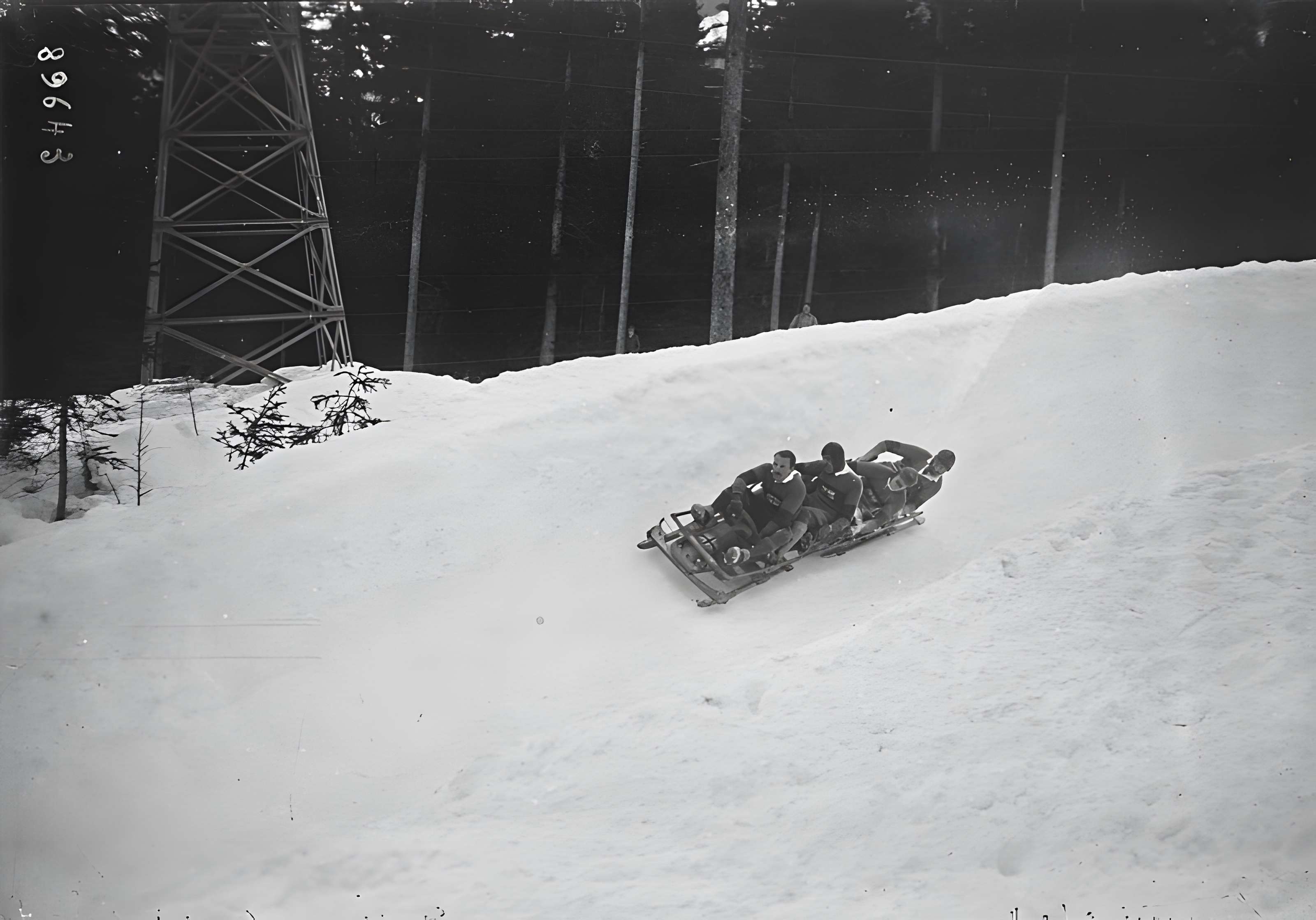 Ancienne piste de bobsleigh