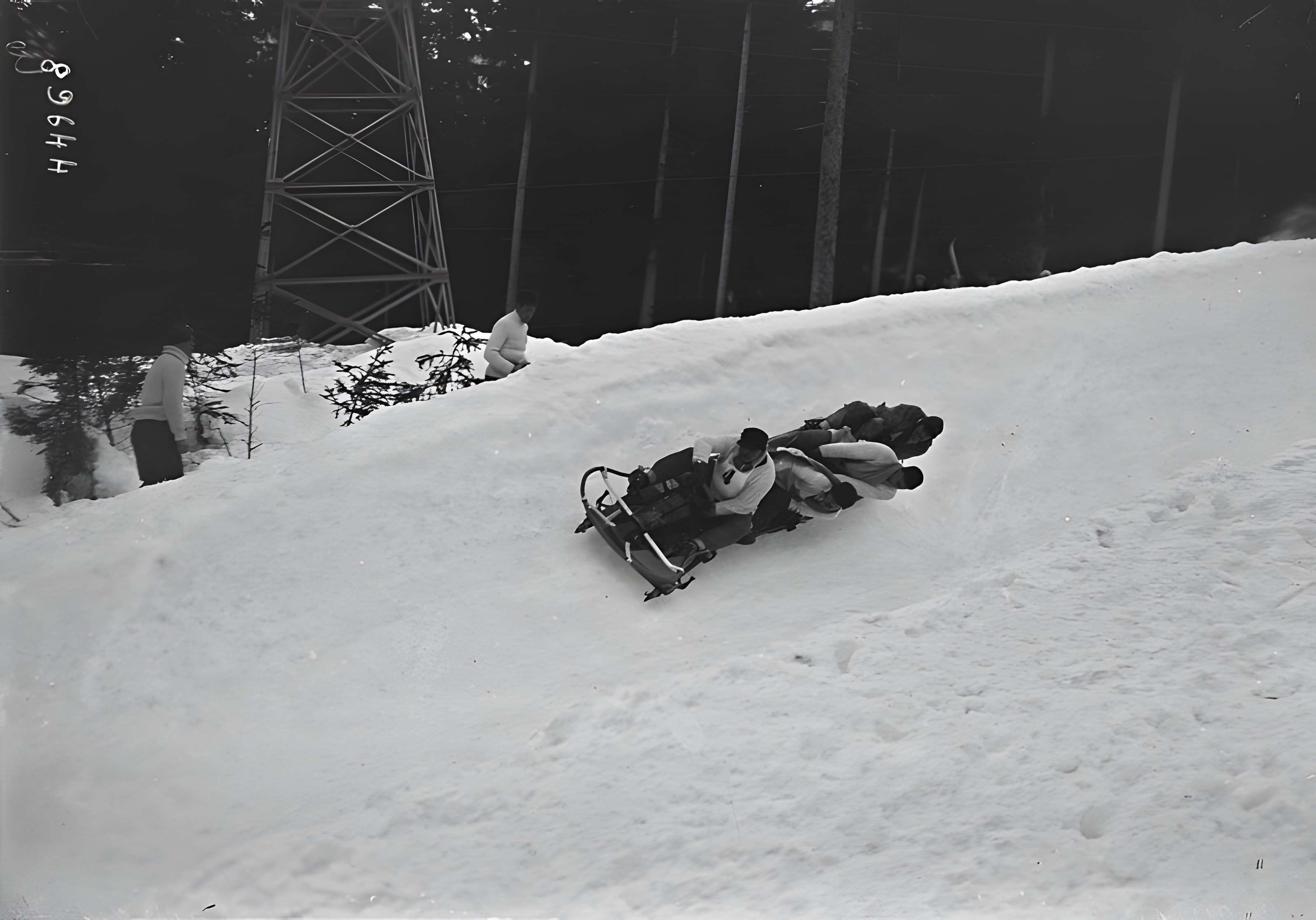 Ancienne piste de bobsleigh