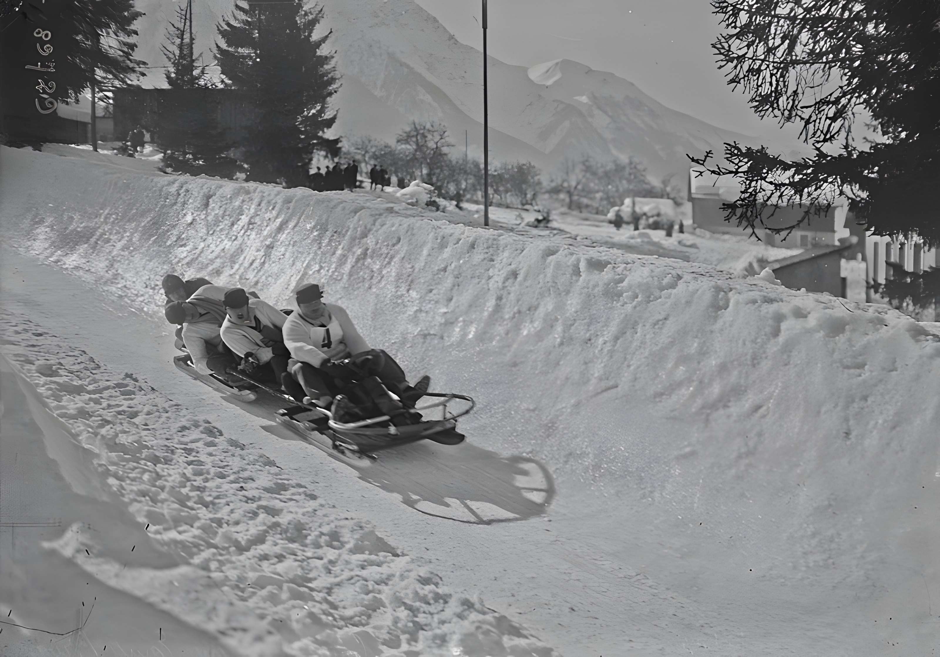 Ancienne piste de bobsleigh