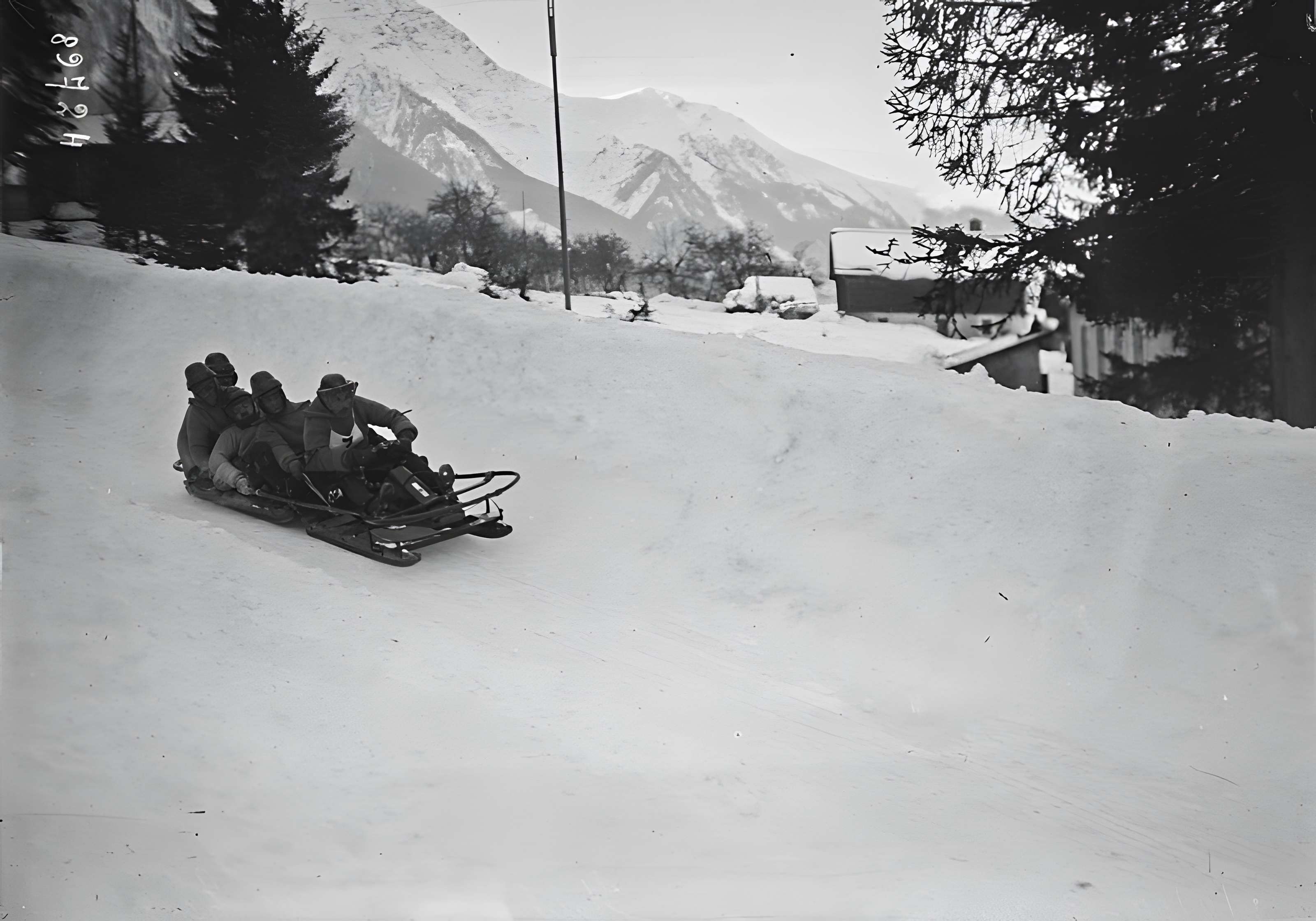Ancienne piste de bobsleigh