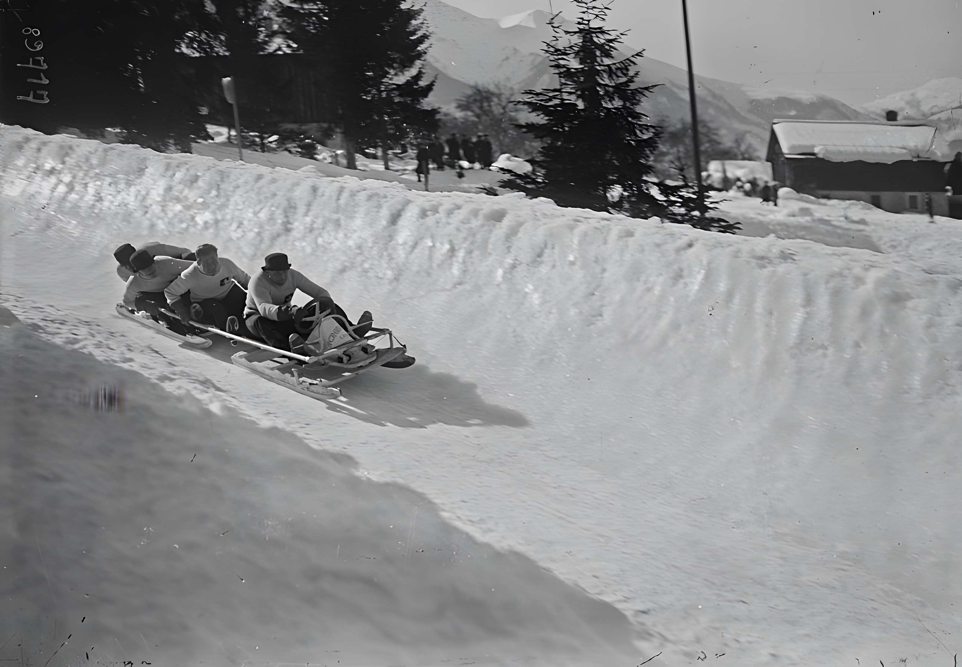 Ancienne piste de bobsleigh