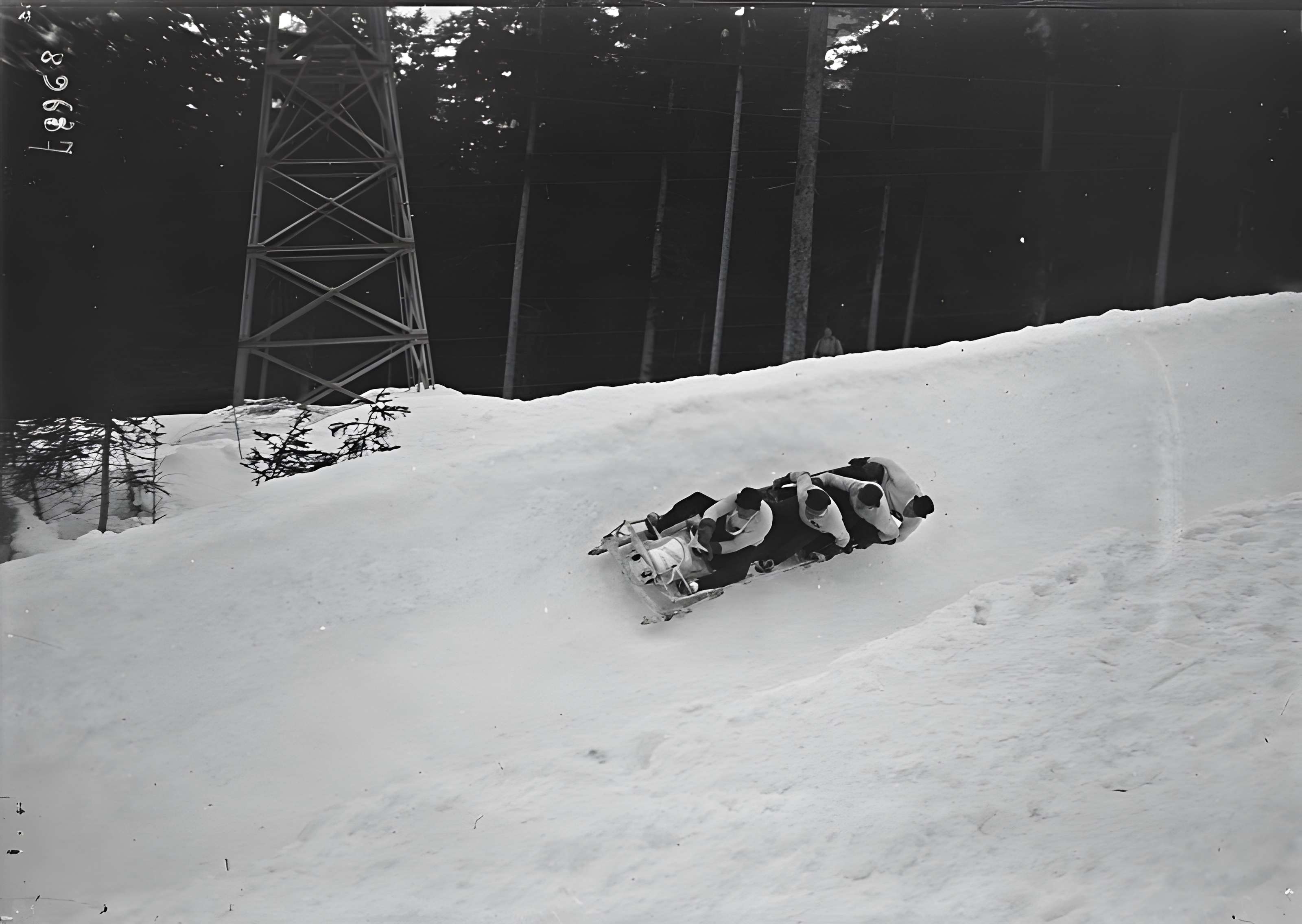 Ancienne piste de bobsleigh