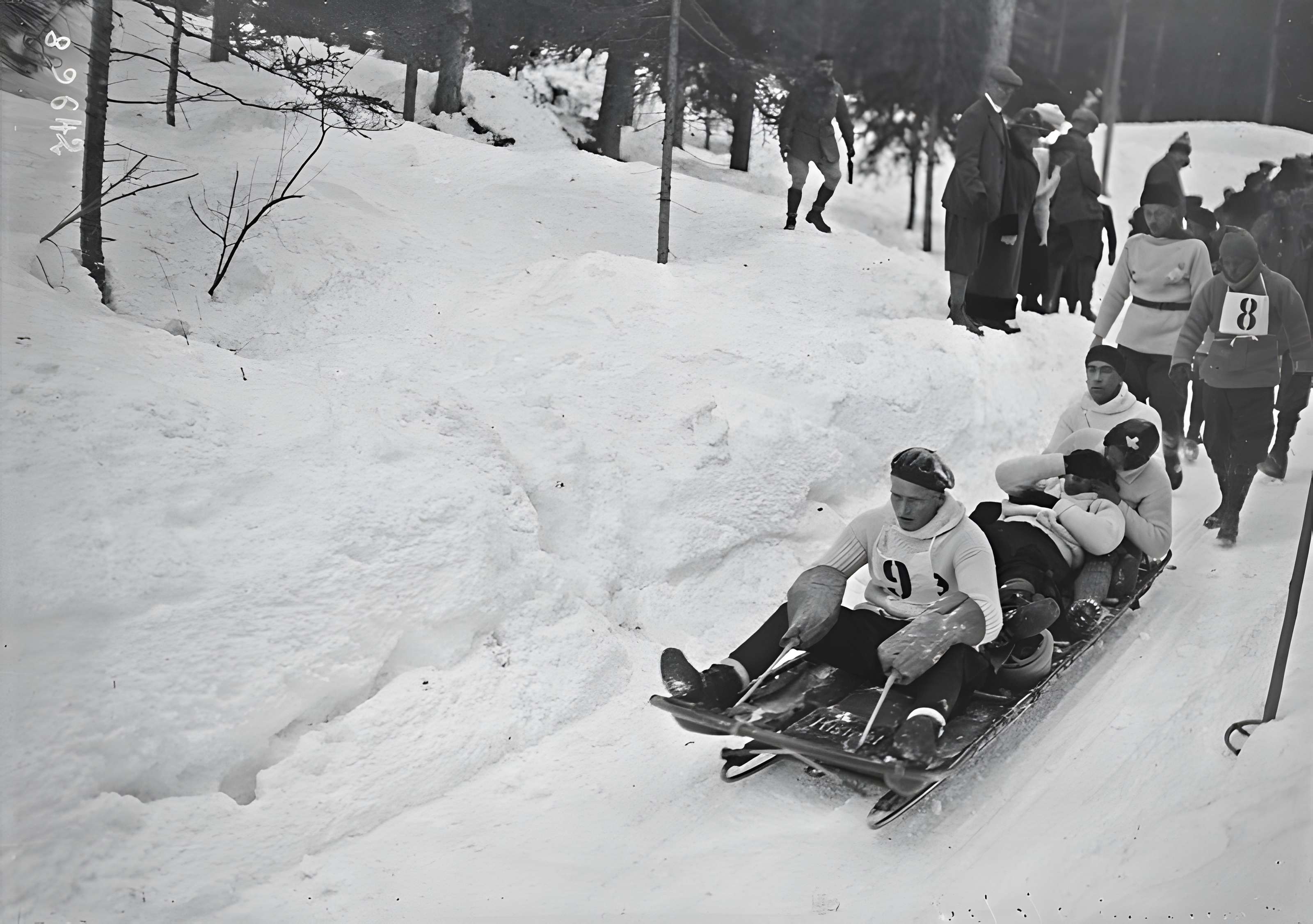 Ancienne piste de bobsleigh