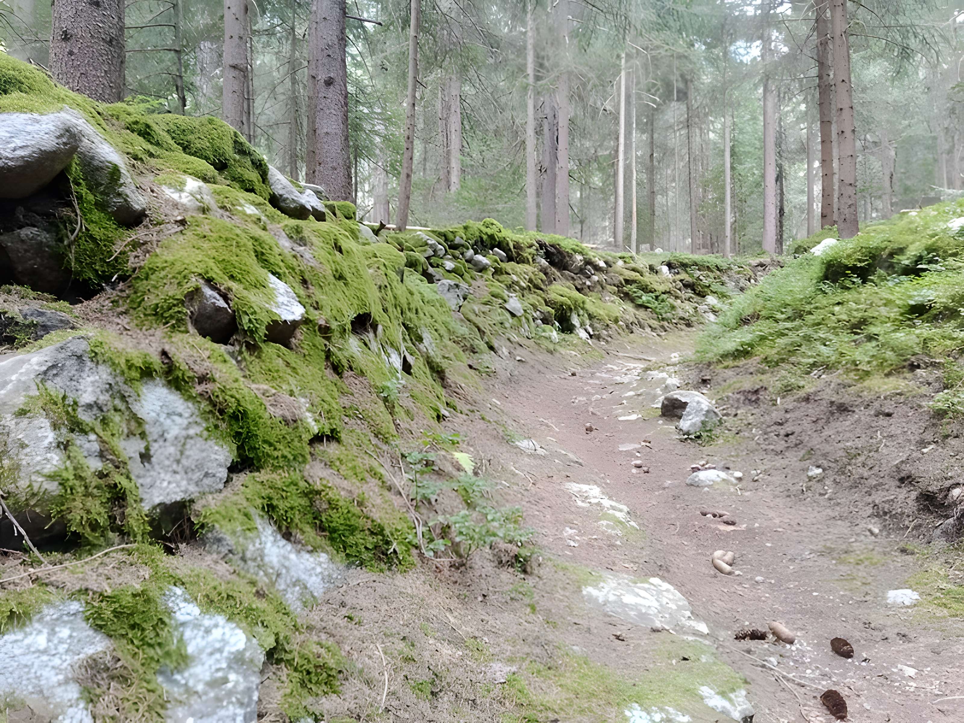 Ancienne piste de bobsleigh