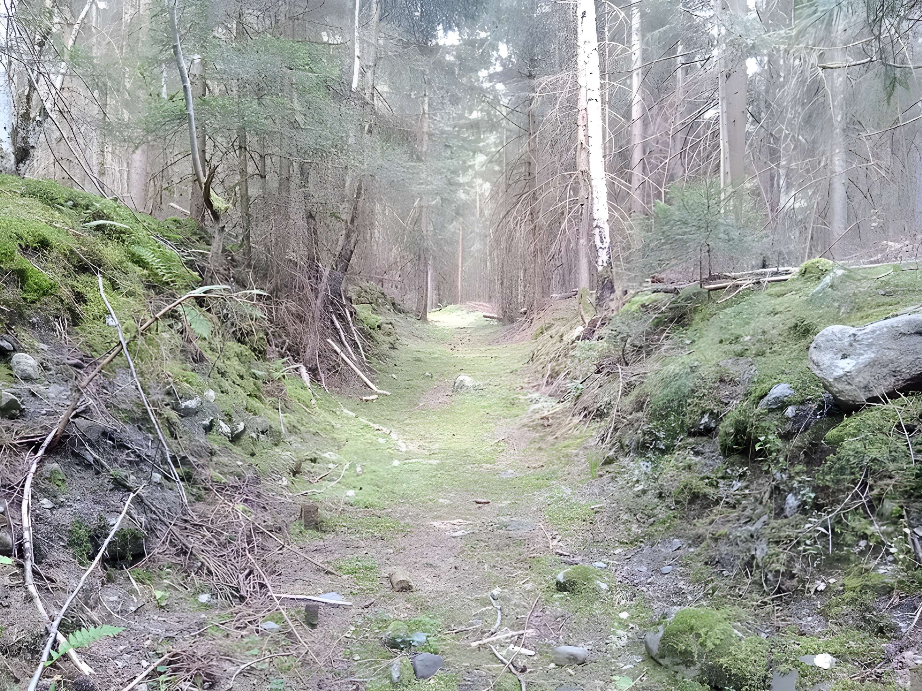 Ancienne piste de bobsleigh