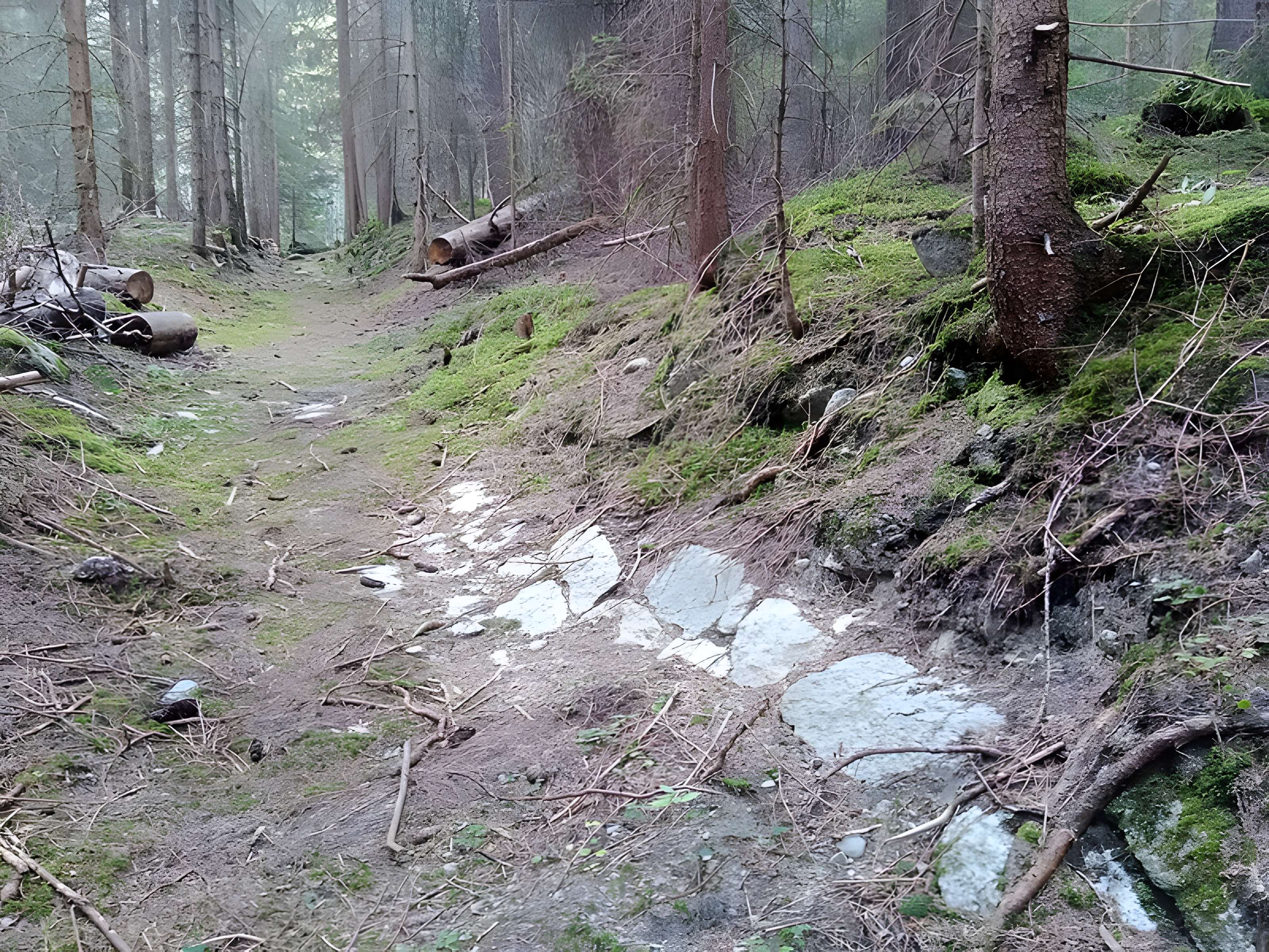 Ancienne piste de bobsleigh