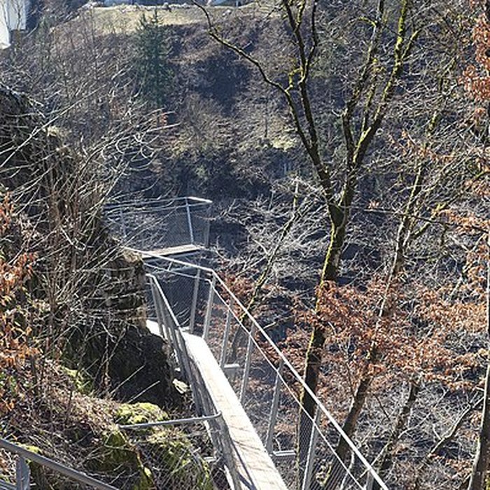 Photo de Pont suspendu de la Caille également sur commune dAllonzier-la-Caille