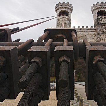 Pont suspendu de la Caille également sur commune dAllonzier-la-Caille