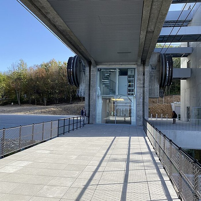 Photo de Gare haute du téléphérique du Salève