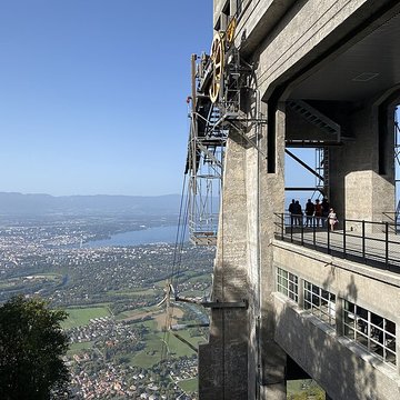Gare haute du téléphérique du Salève