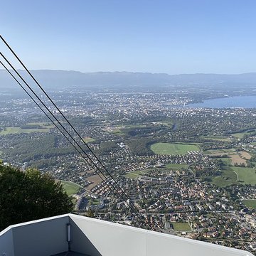 Gare haute du téléphérique du Salève