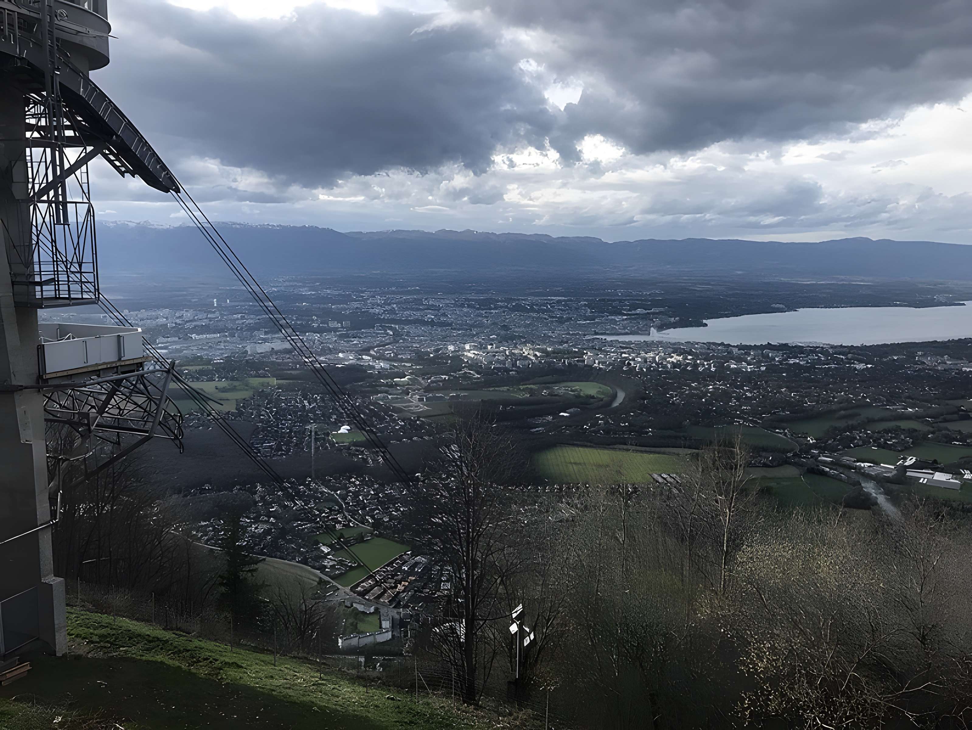 Gare haute du téléphérique du Salève