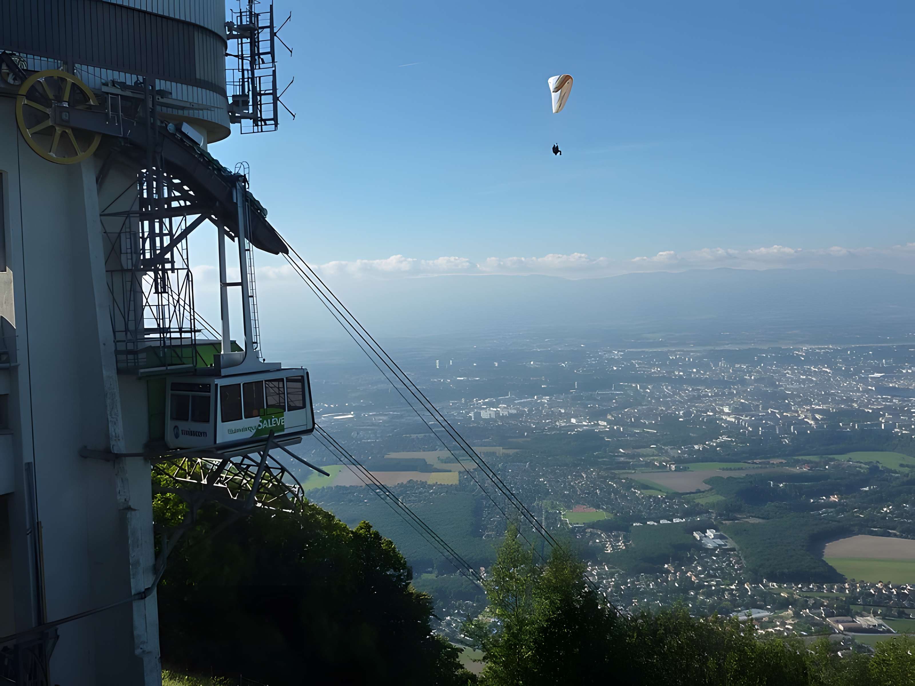 Gare haute du téléphérique du Salève