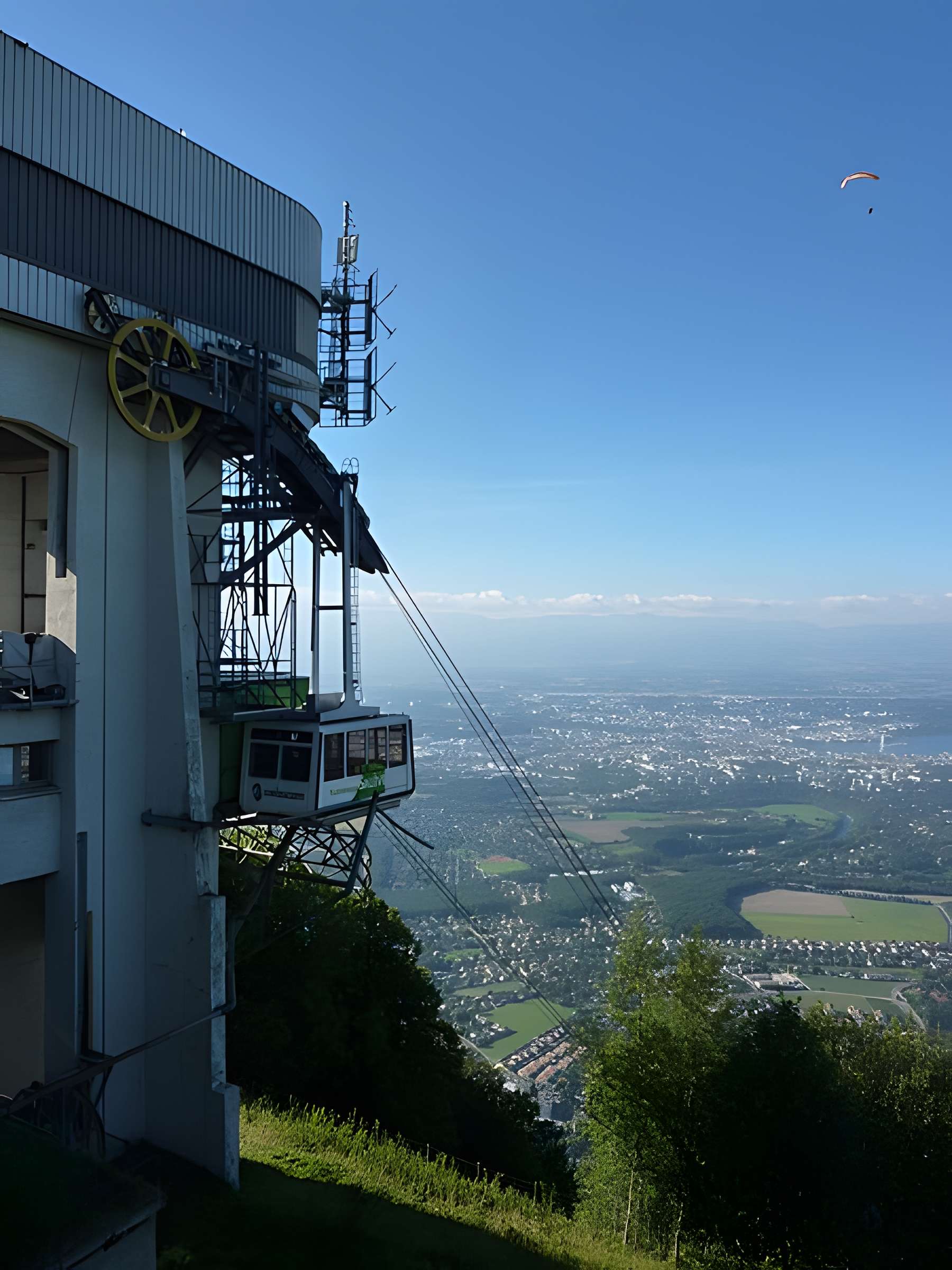 Gare haute du téléphérique du Salève