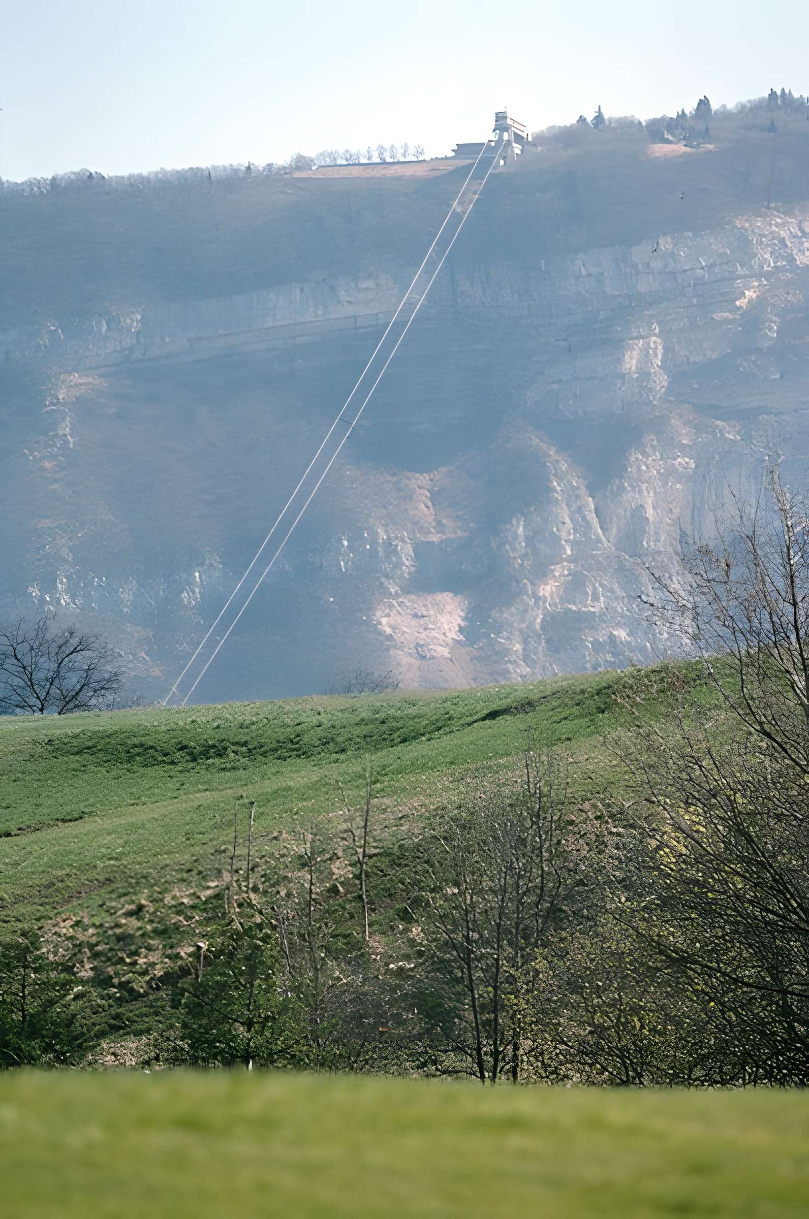Gare haute du téléphérique du Salève