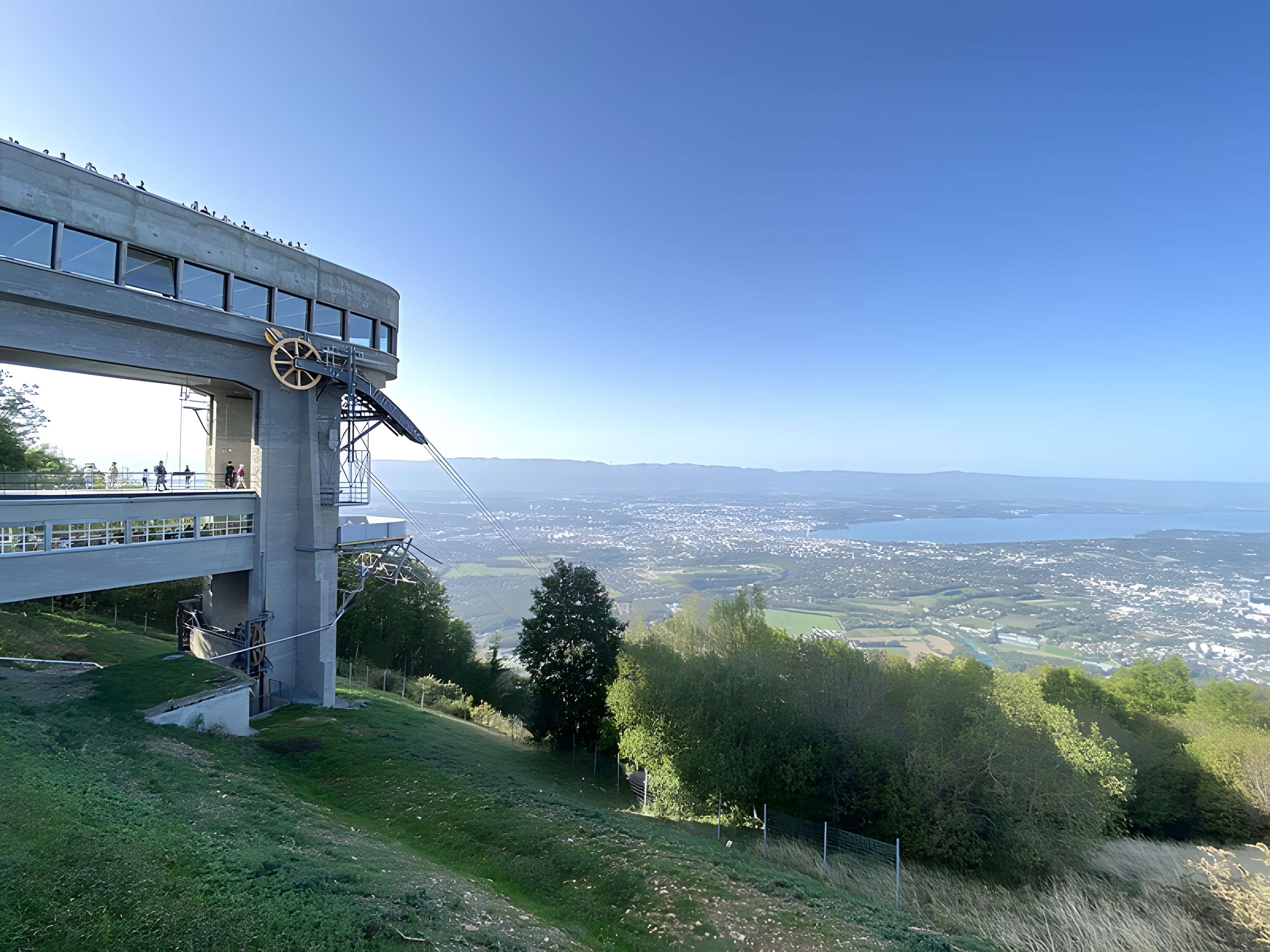 Gare haute du téléphérique du Salève
