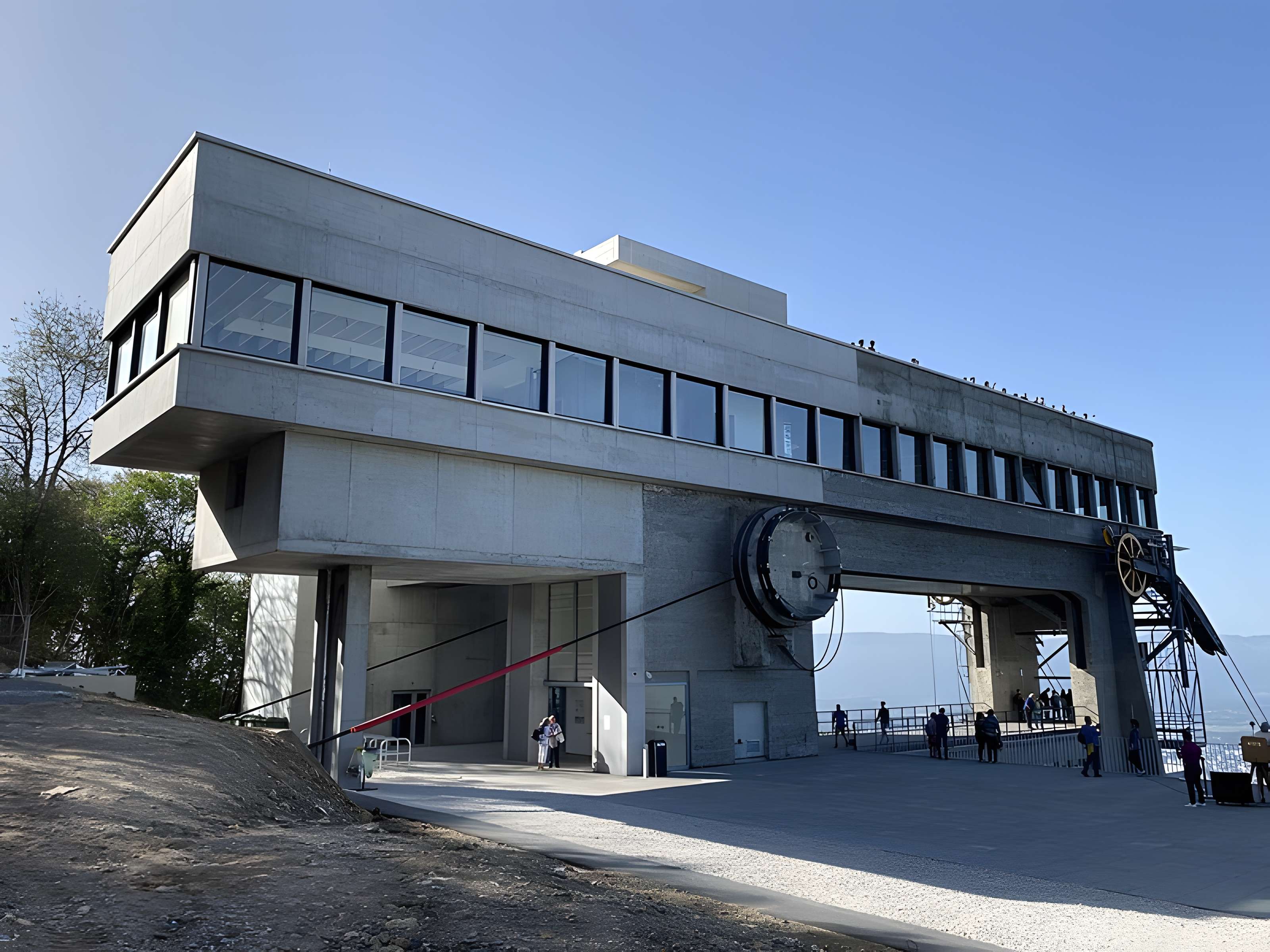 Gare haute du téléphérique du Salève