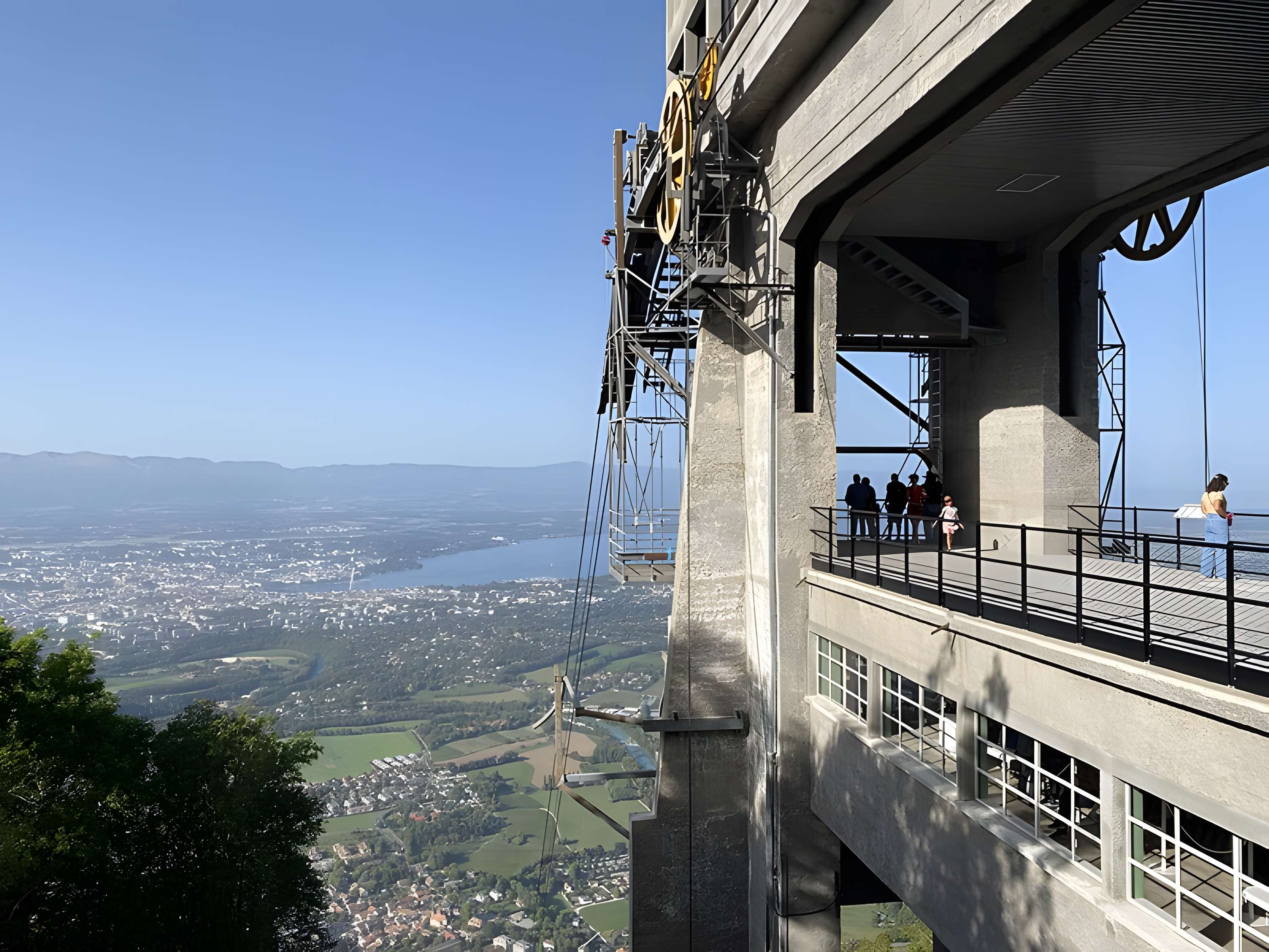 Gare haute du téléphérique du Salève