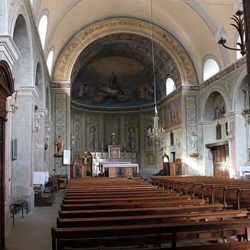 Eglise de Saint-Ferréol située au centre bourg