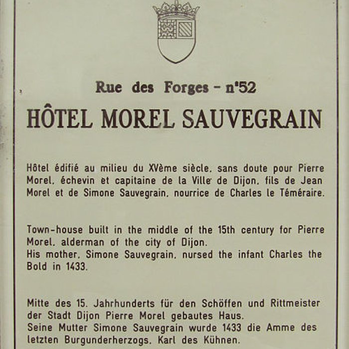 Photo de Hôtel Morel Sauvegrain à Dijon