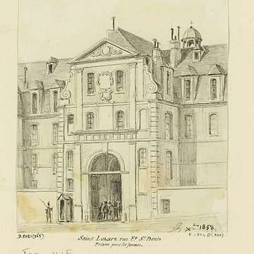 Ancienne prison Saint-Lazare, devenue hôpital Saint-Lazare