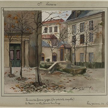 Ancienne prison Saint-Lazare, devenue hôpital Saint-Lazare