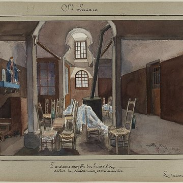 Ancienne prison Saint-Lazare, devenue hôpital Saint-Lazare