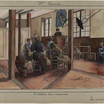 Ancienne prison Saint-Lazare, devenue hôpital Saint-Lazare