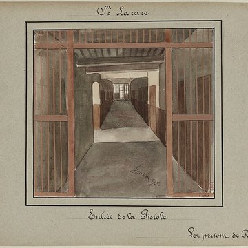 Ancienne prison Saint-Lazare, devenue hôpital Saint-Lazare