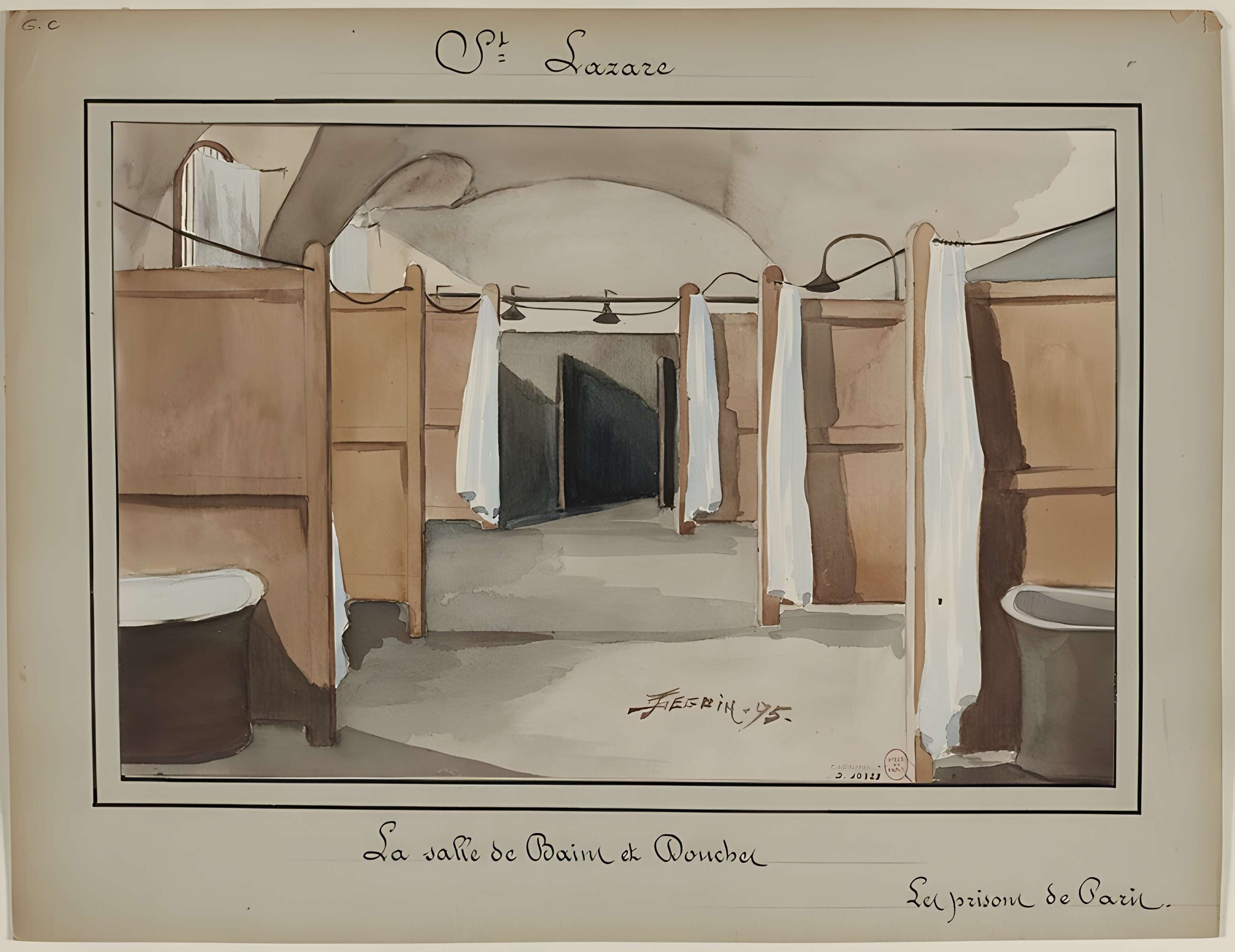 Ancienne prison Saint-Lazare, devenue hôpital Saint-Lazare