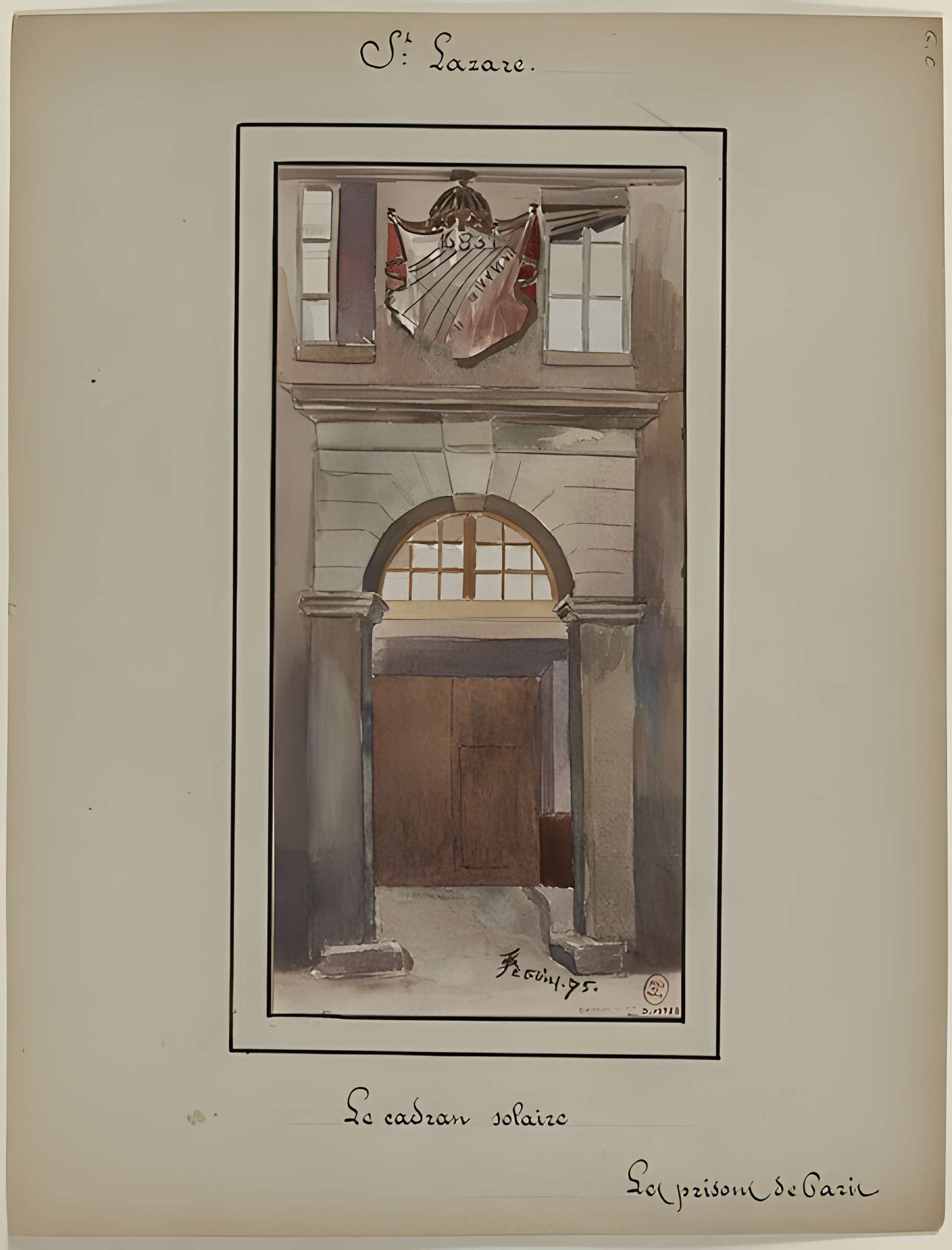 Ancienne prison Saint-Lazare, devenue hôpital Saint-Lazare