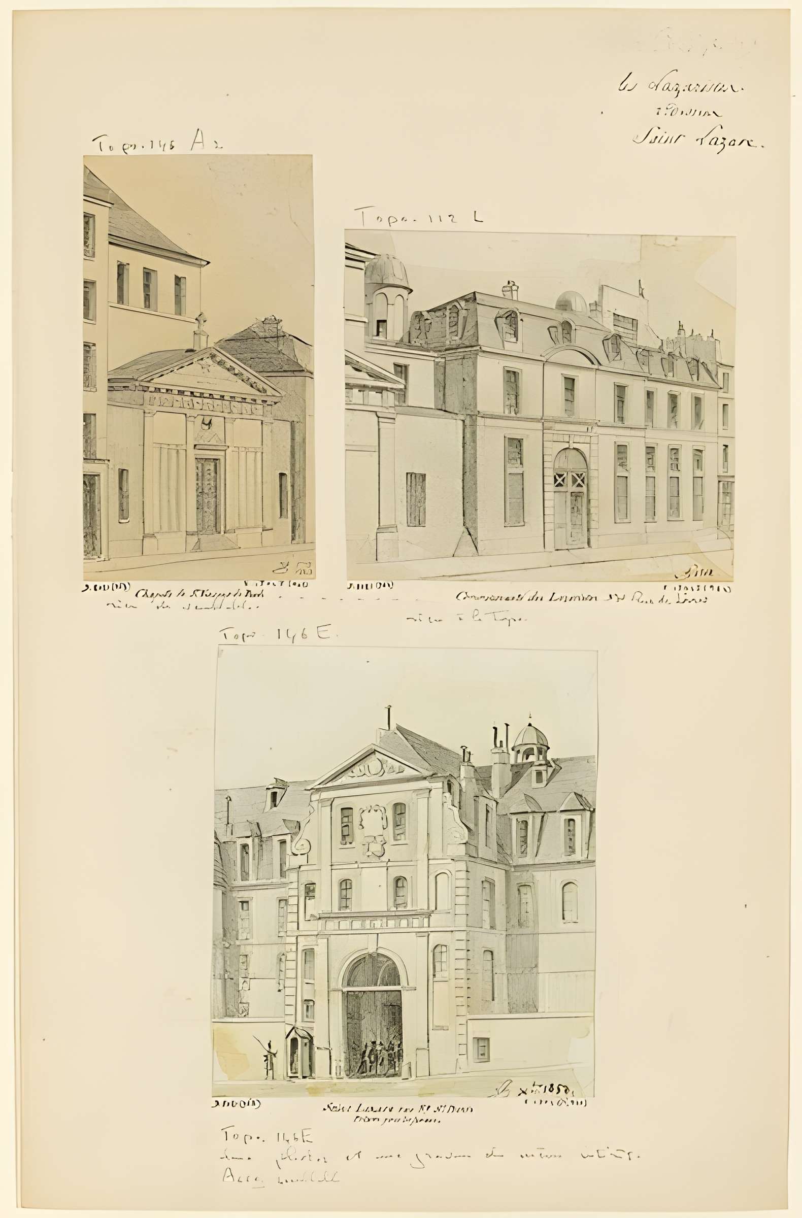 Ancienne prison Saint-Lazare, devenue hôpital Saint-Lazare