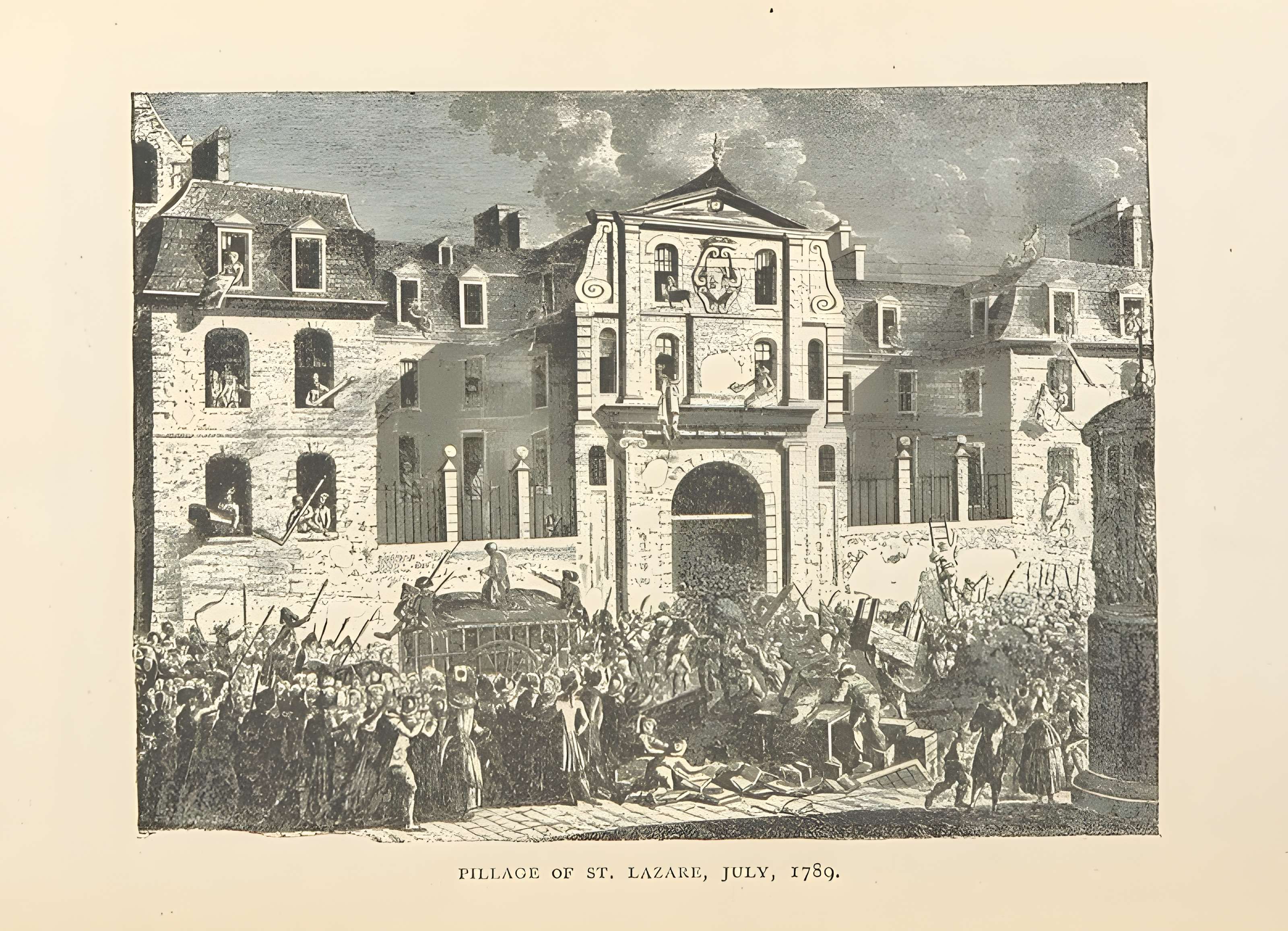 Ancienne prison Saint-Lazare, devenue hôpital Saint-Lazare