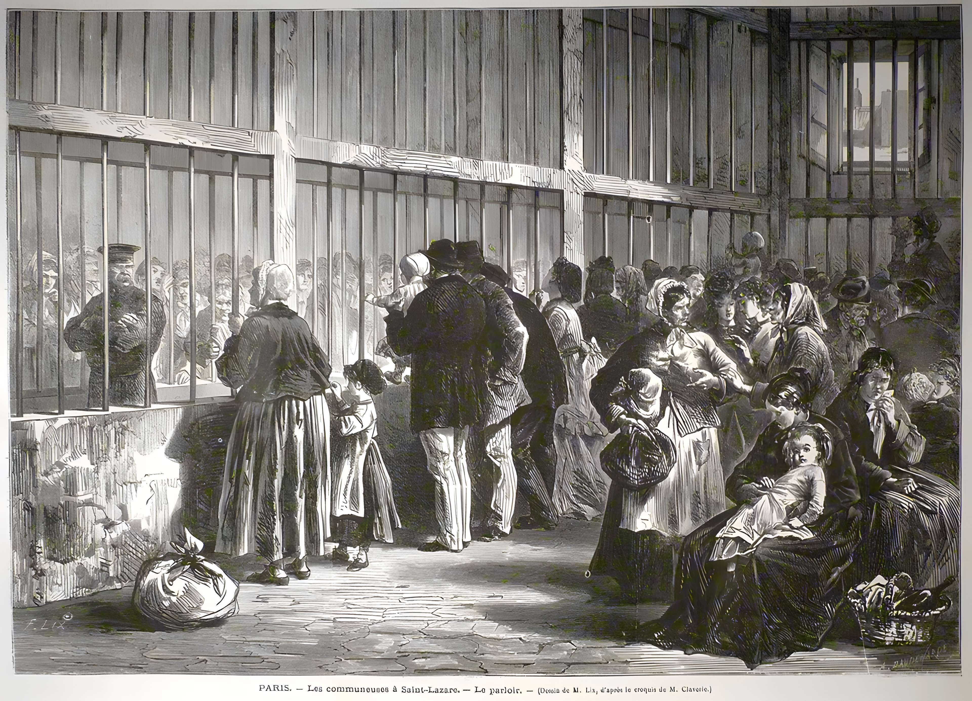 Ancienne prison Saint-Lazare, devenue hôpital Saint-Lazare