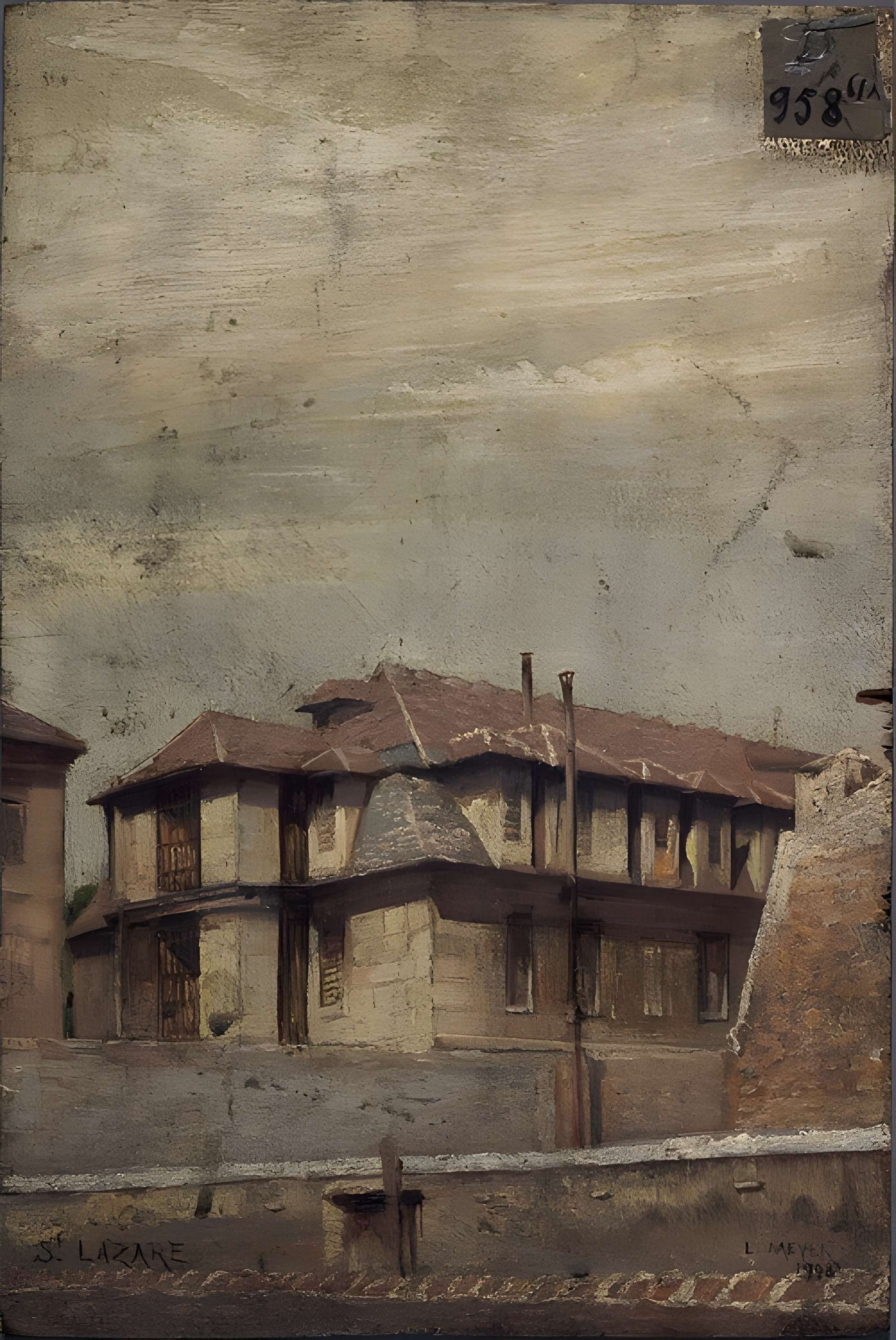 Ancienne prison Saint-Lazare, devenue hôpital Saint-Lazare