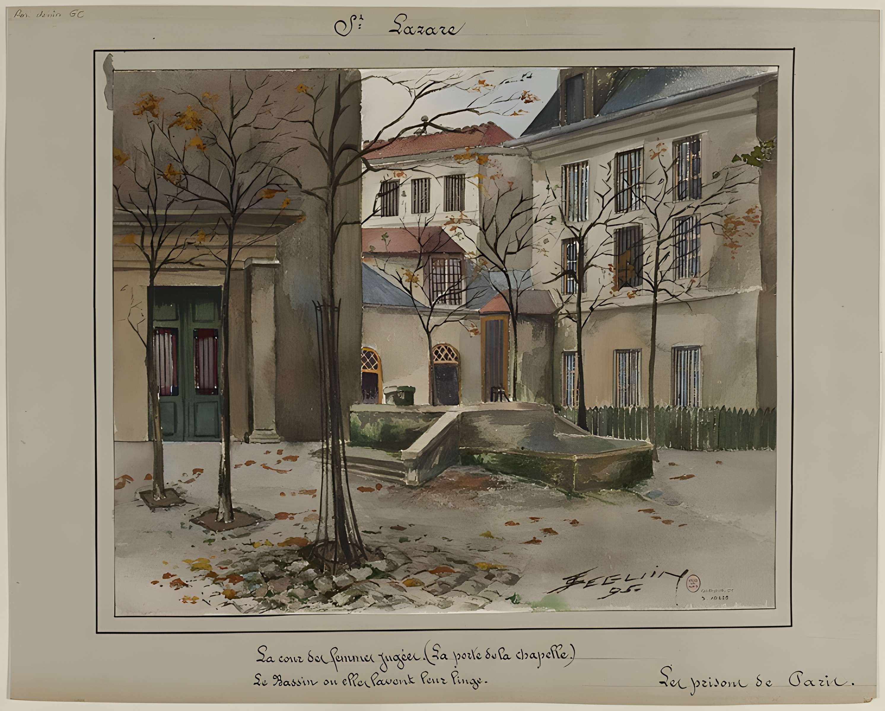 Ancienne prison Saint-Lazare, devenue hôpital Saint-Lazare