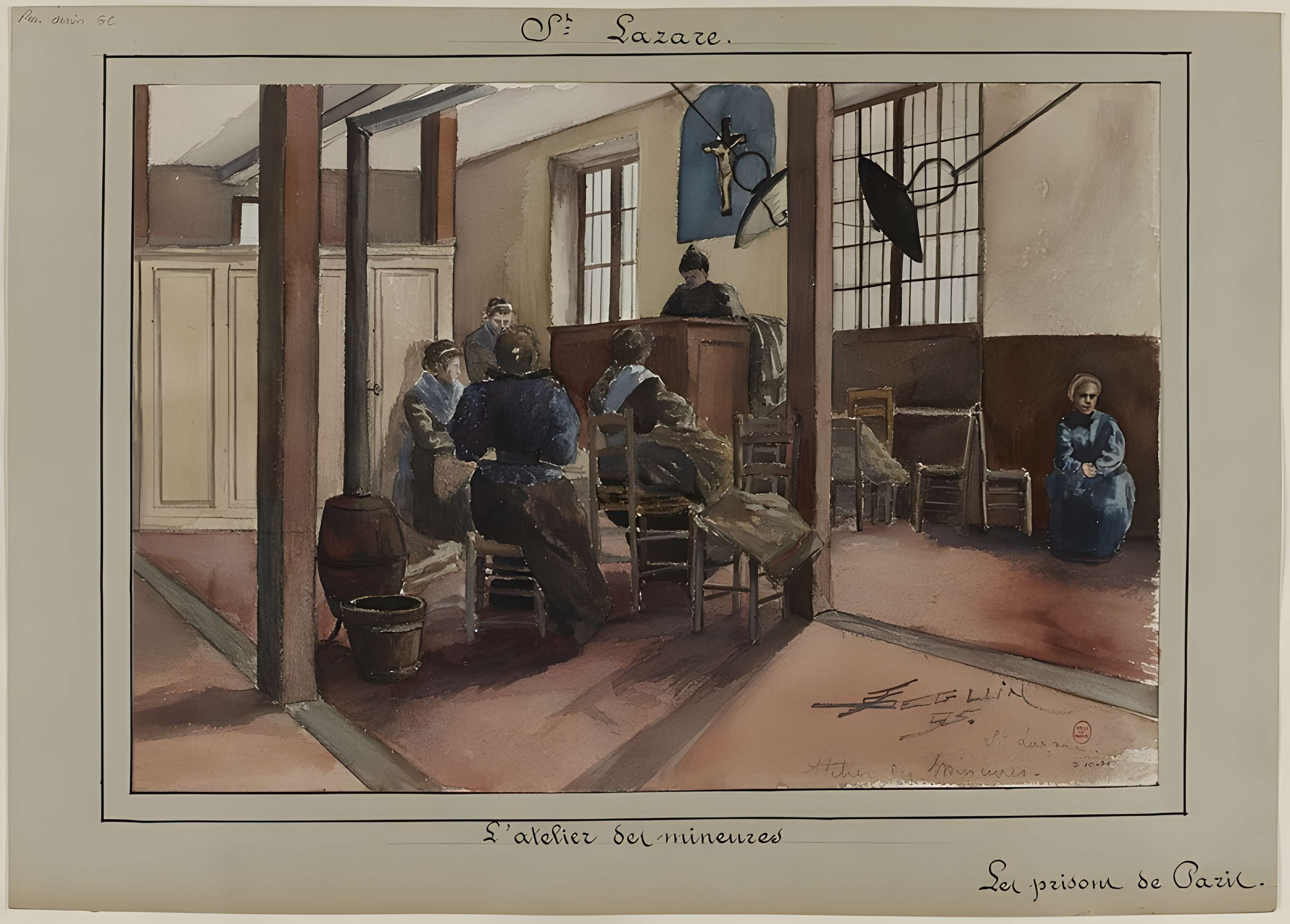 Ancienne prison Saint-Lazare, devenue hôpital Saint-Lazare