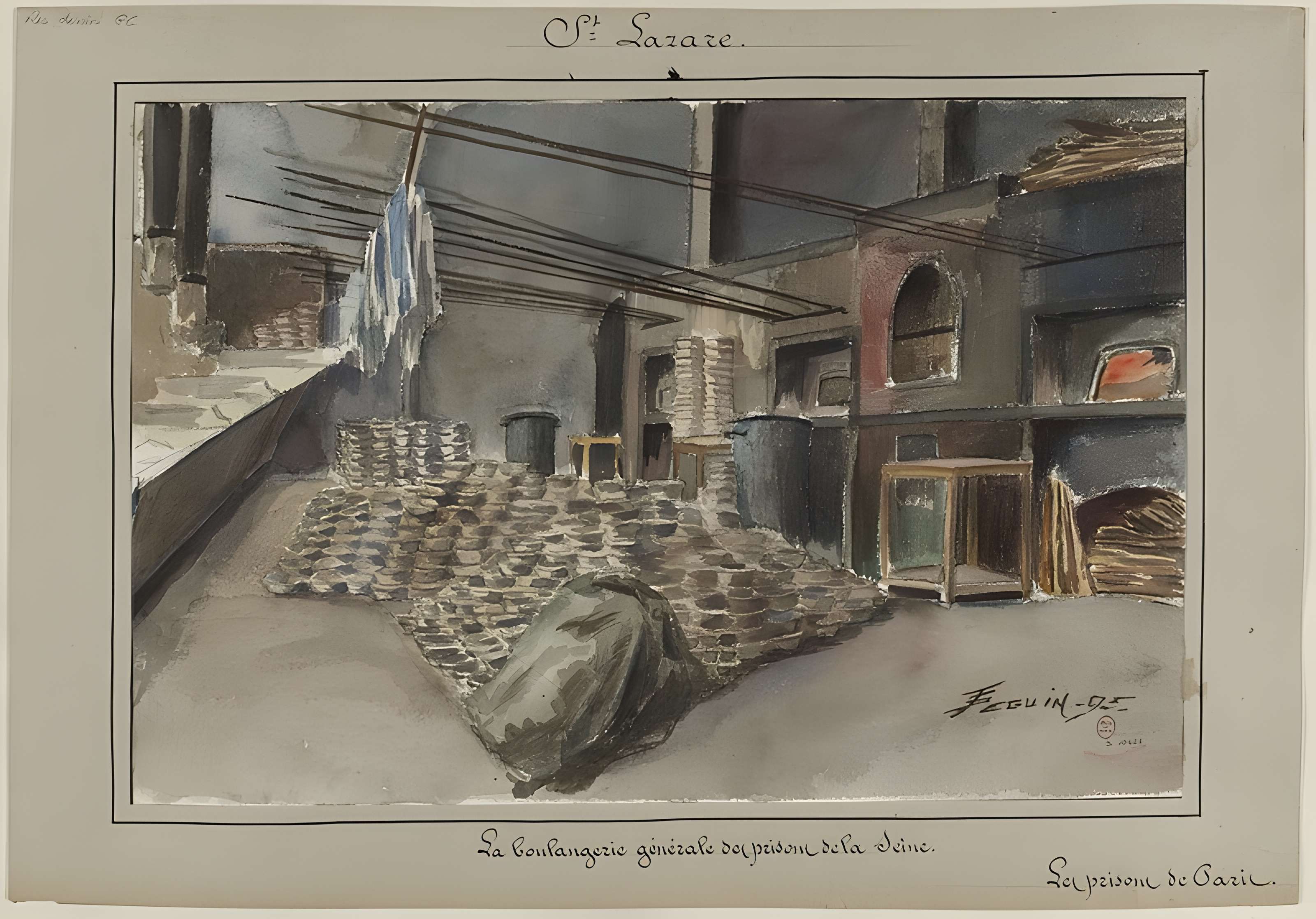 Ancienne prison Saint-Lazare, devenue hôpital Saint-Lazare