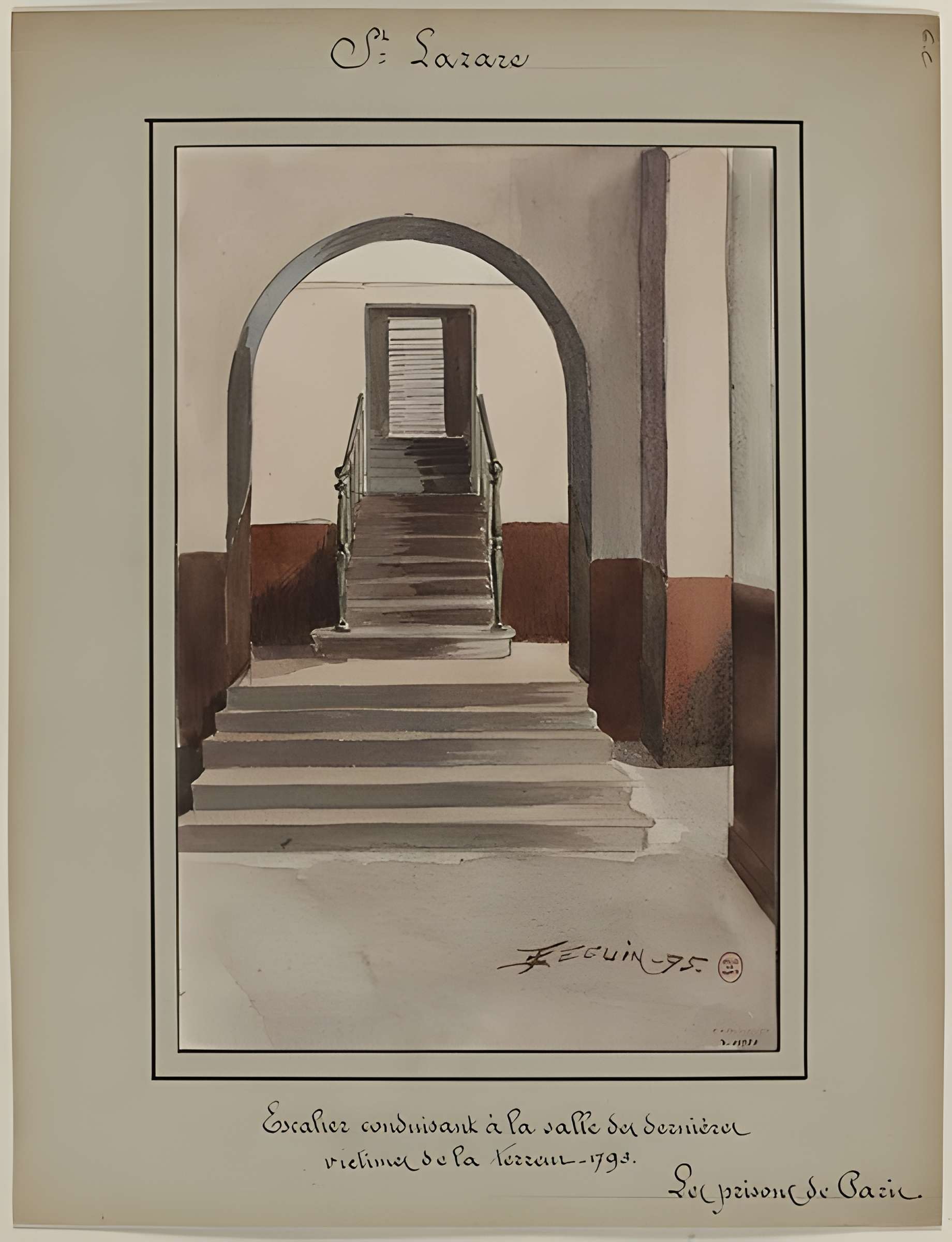 Ancienne prison Saint-Lazare, devenue hôpital Saint-Lazare