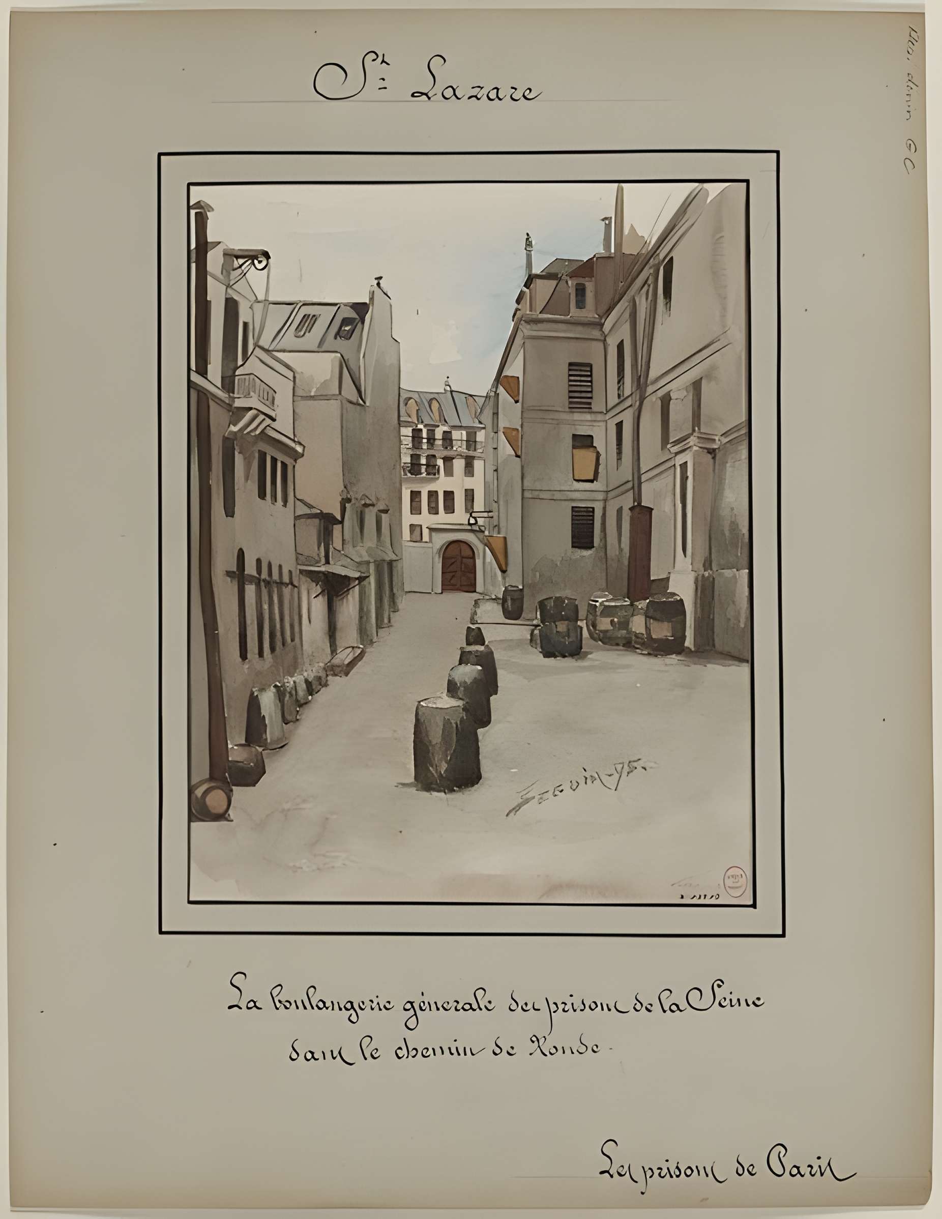 Ancienne prison Saint-Lazare, devenue hôpital Saint-Lazare