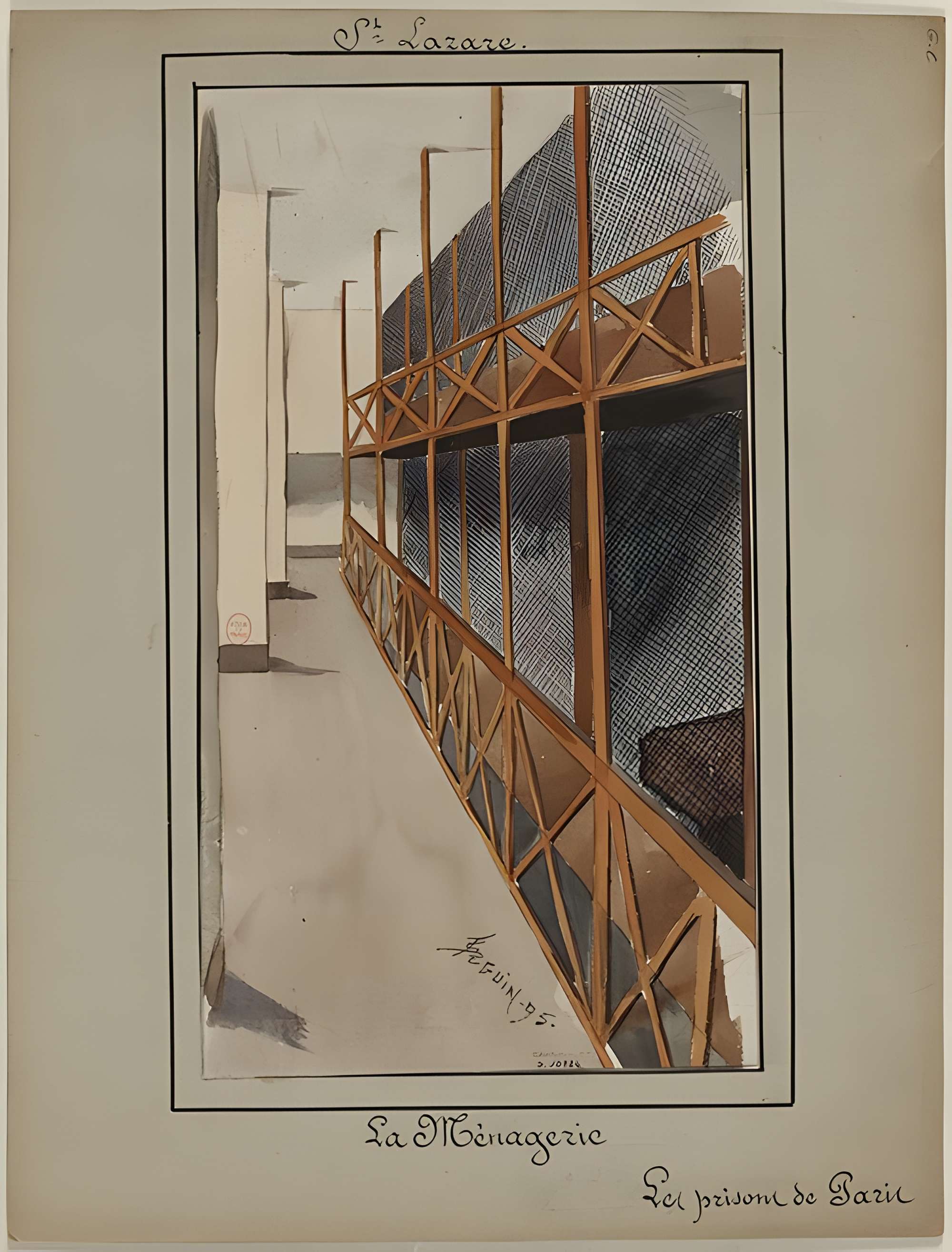 Ancienne prison Saint-Lazare, devenue hôpital Saint-Lazare