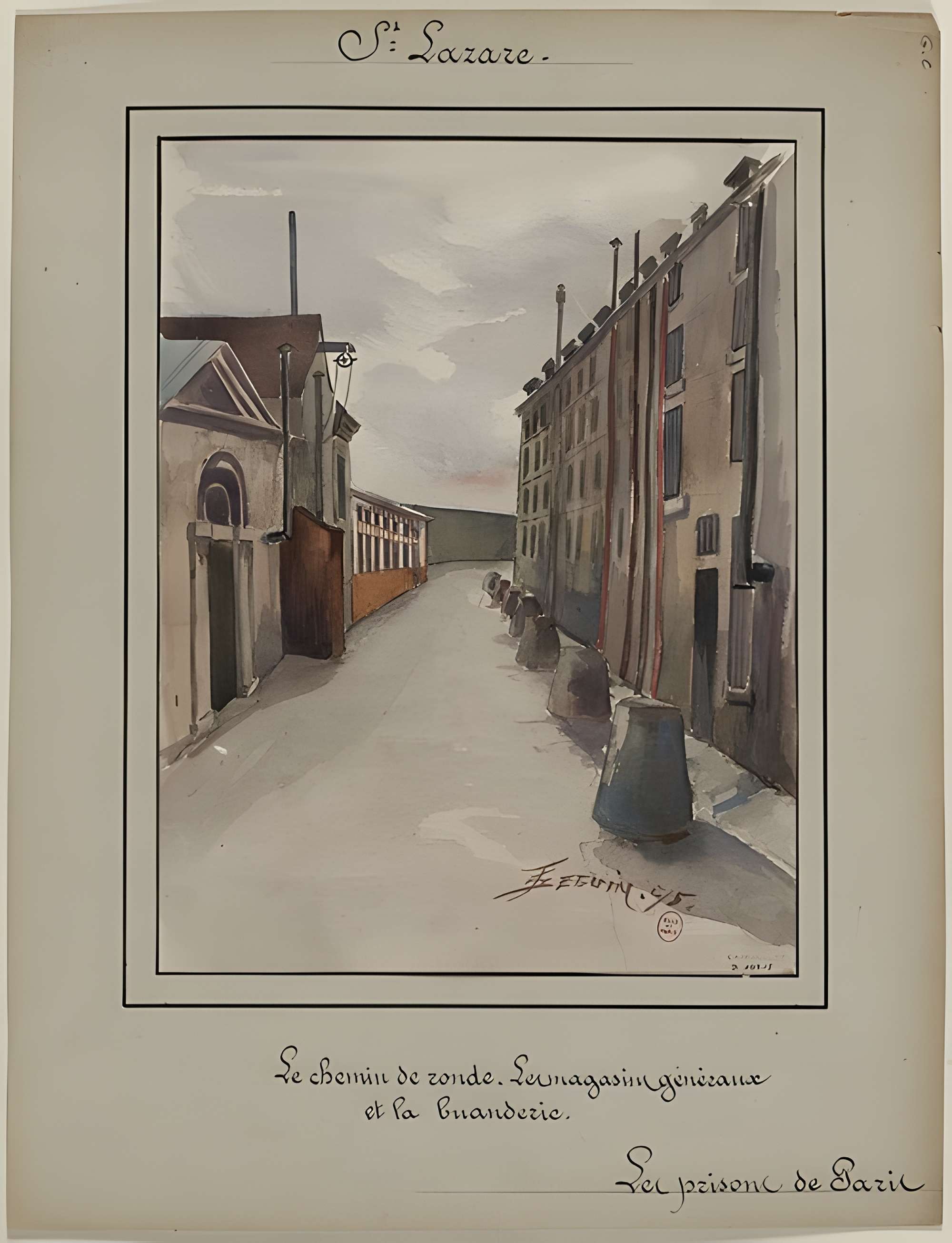 Ancienne prison Saint-Lazare, devenue hôpital Saint-Lazare