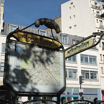 Métropolitain, station Louis-Blanc