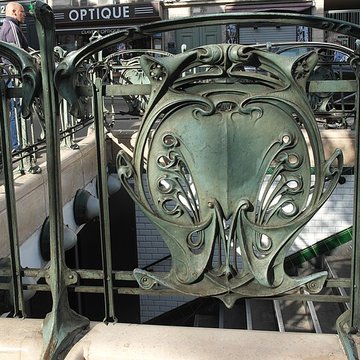 Métropolitain, station Louis-Blanc