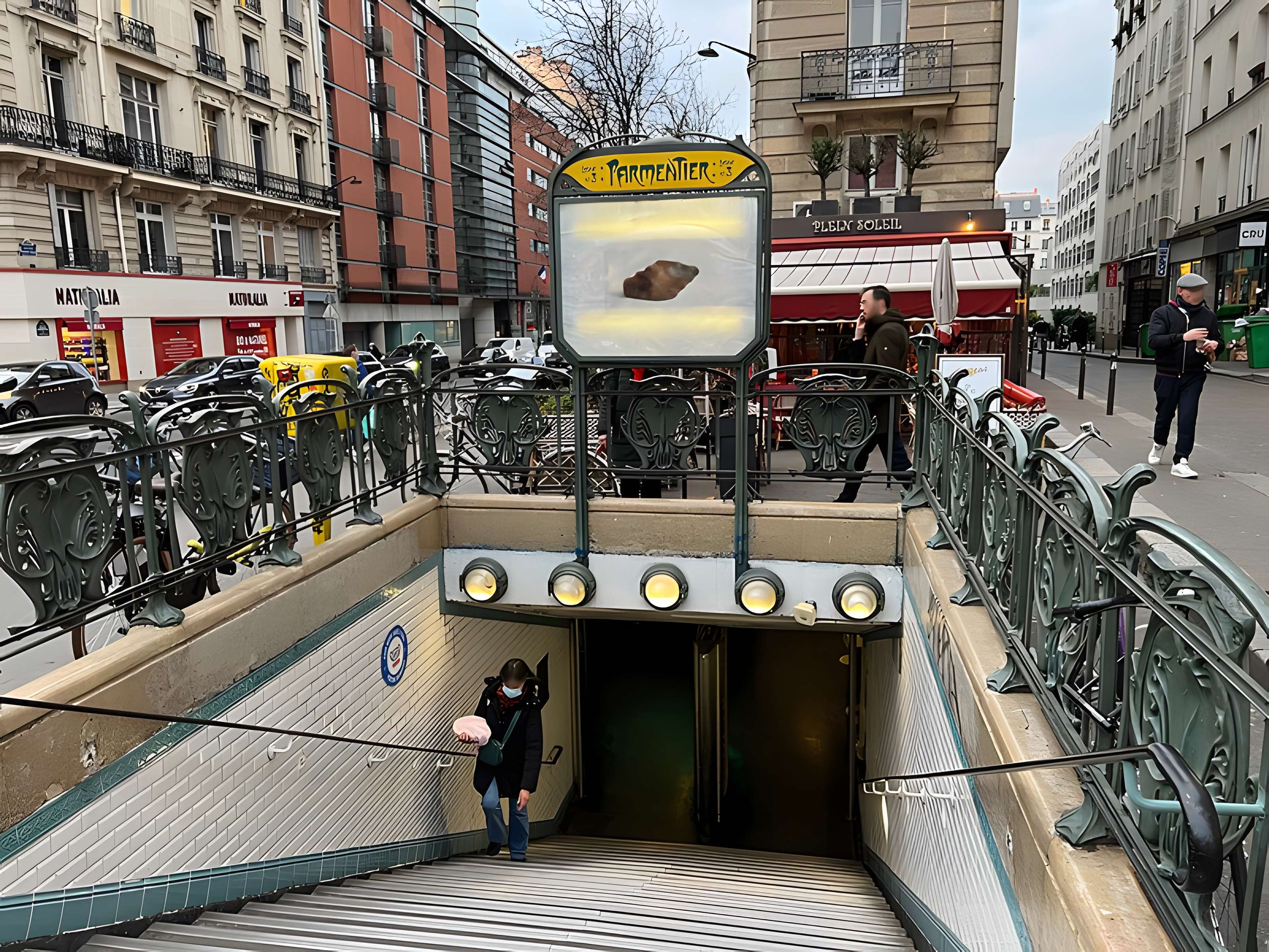 Métropolitain, station Bréguet-Sabin