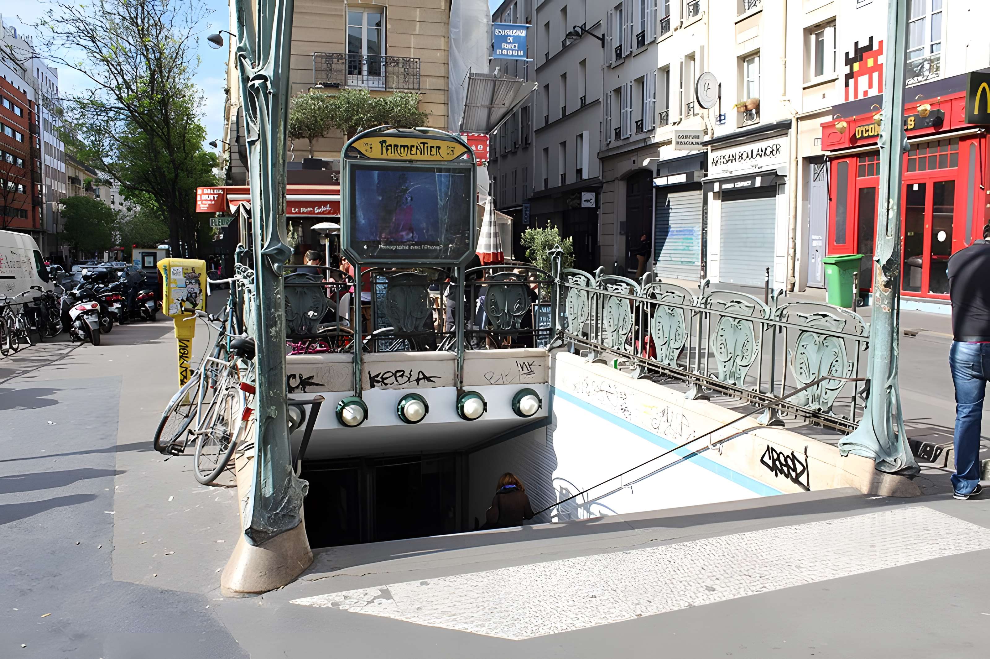 Métropolitain, station Bréguet-Sabin